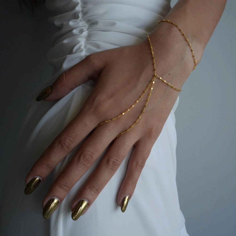 CRUSH CHAIN HANDKETTE | 925 SILBER