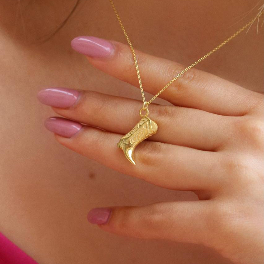 BOOT NECKLACE | 925 SILBER