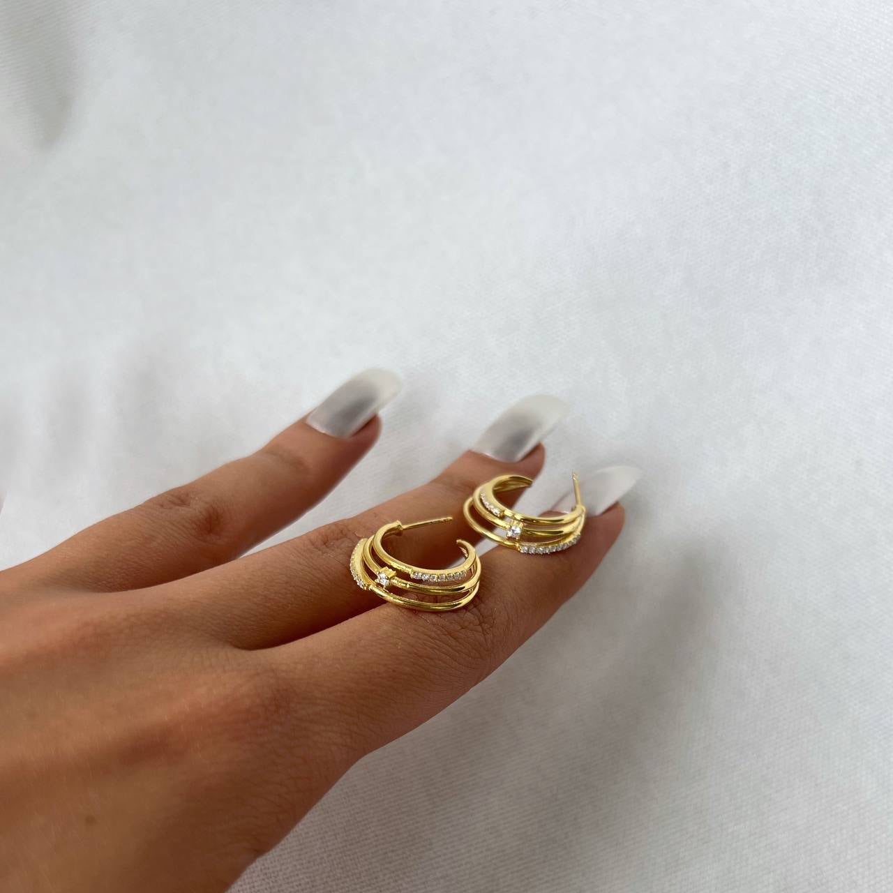 Trois Rayons Ohrring (6994414731309)