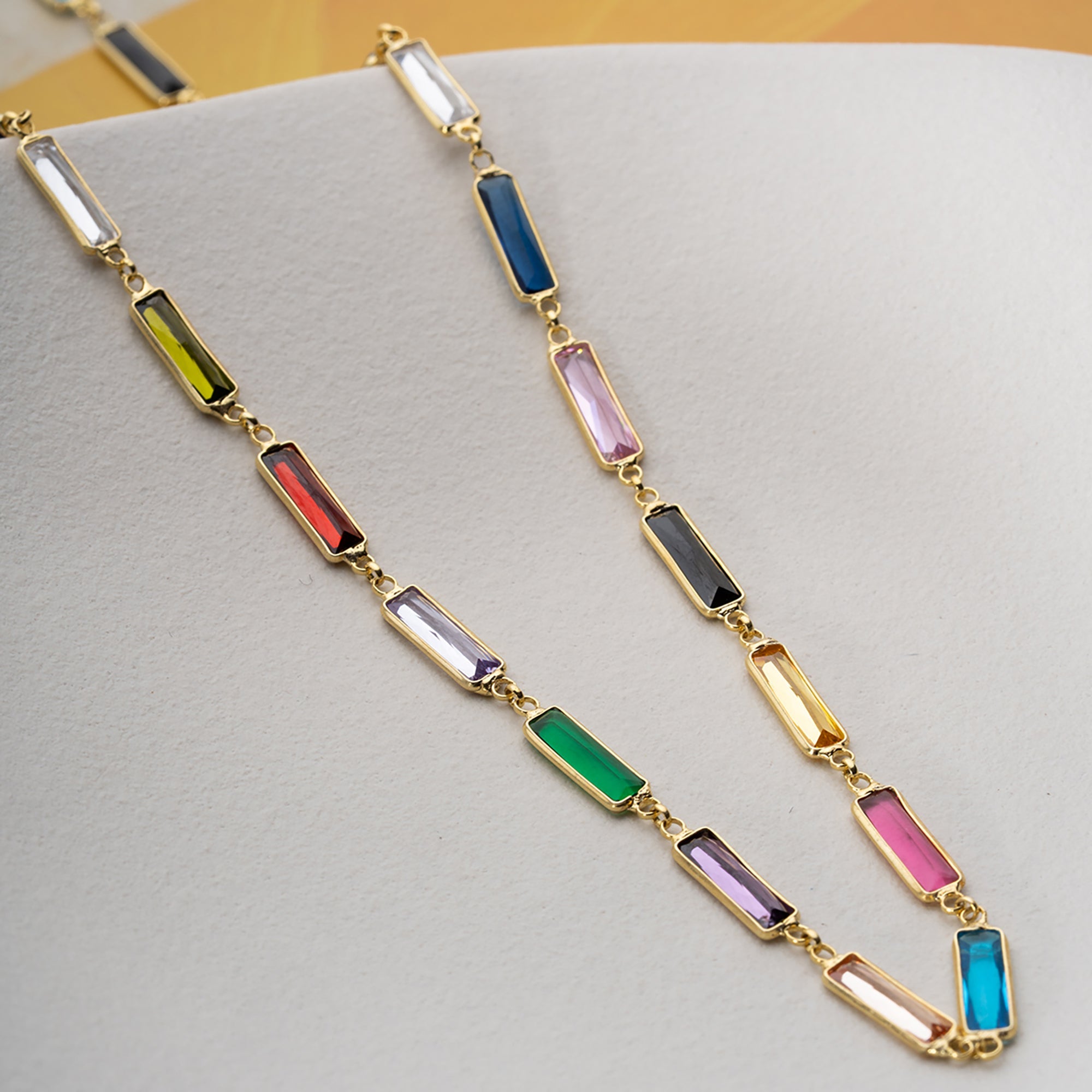 MIELYA COLORFULL KETTE | 925 SILBER