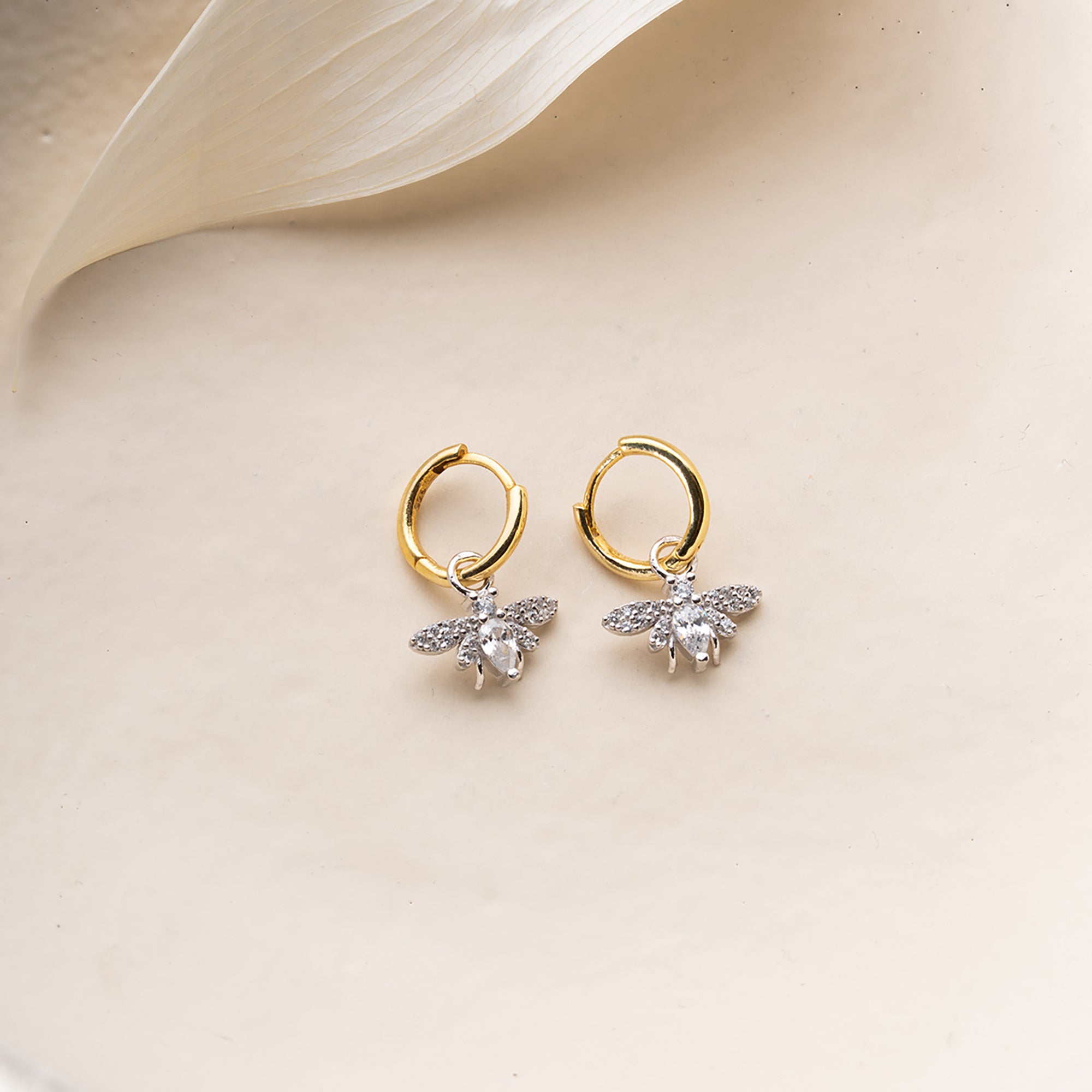 BEE PEARL OHRRINGE | 925 SILBER