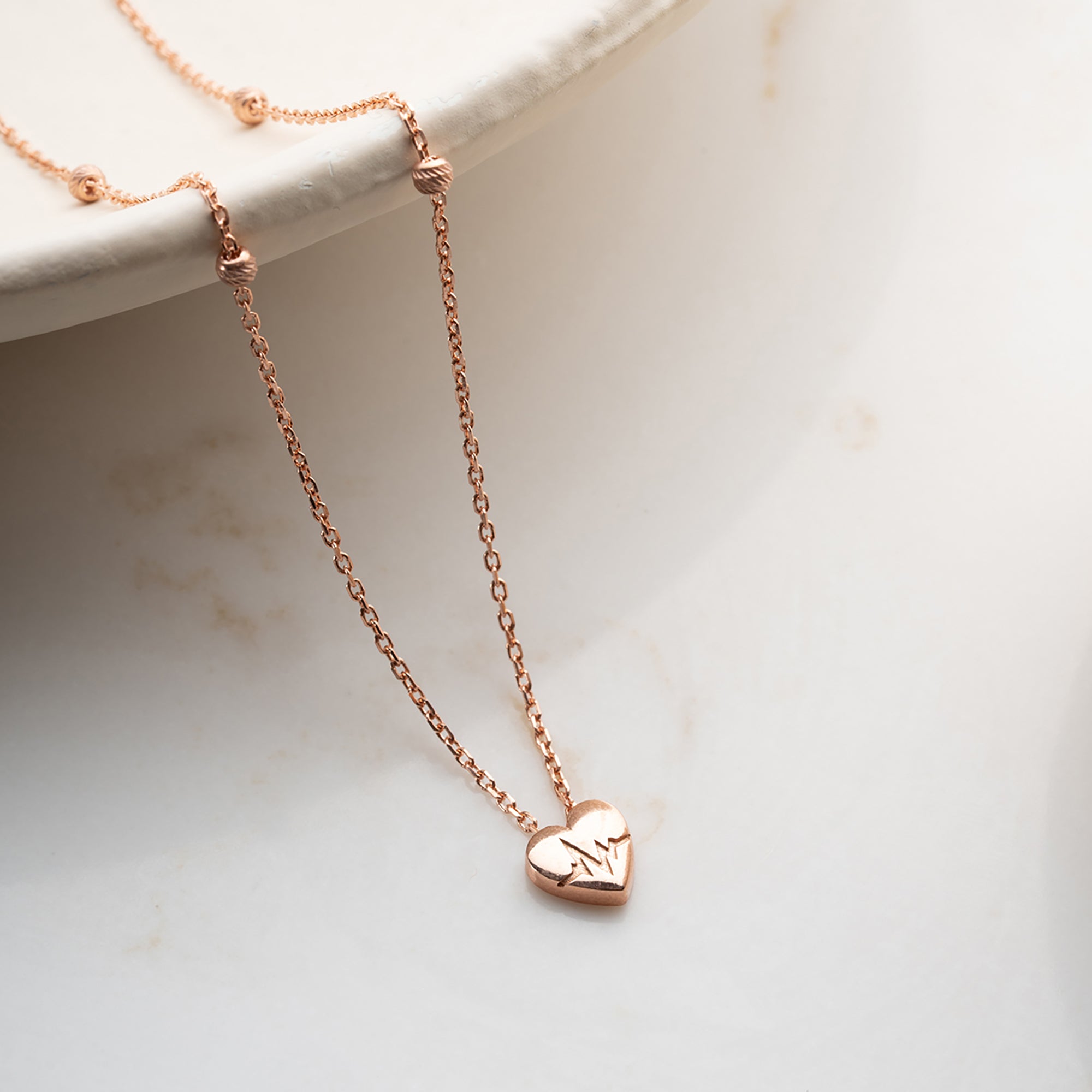 MINI HEART KETTE | 925 SILBER
