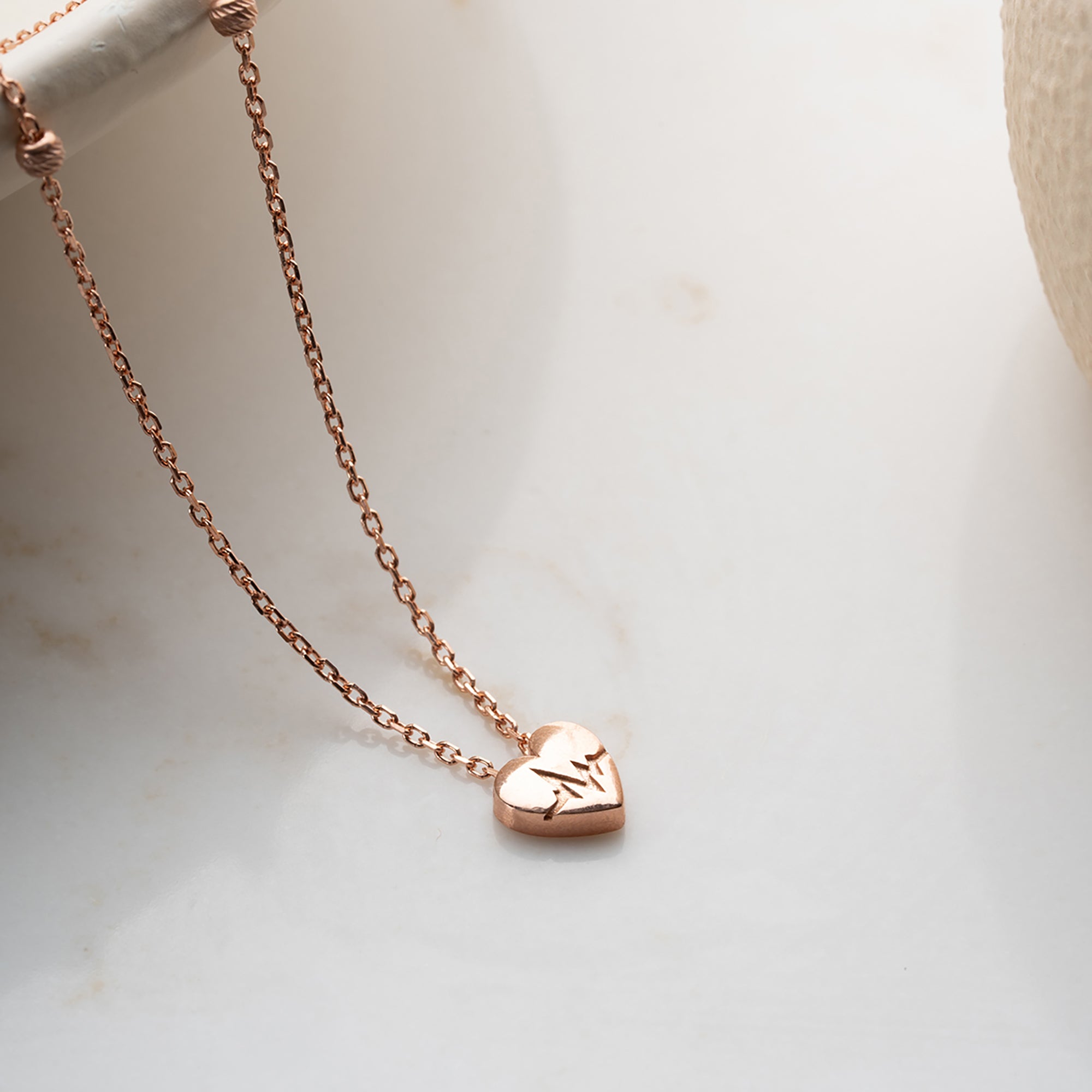MINI HEART KETTE | 925 SILBER