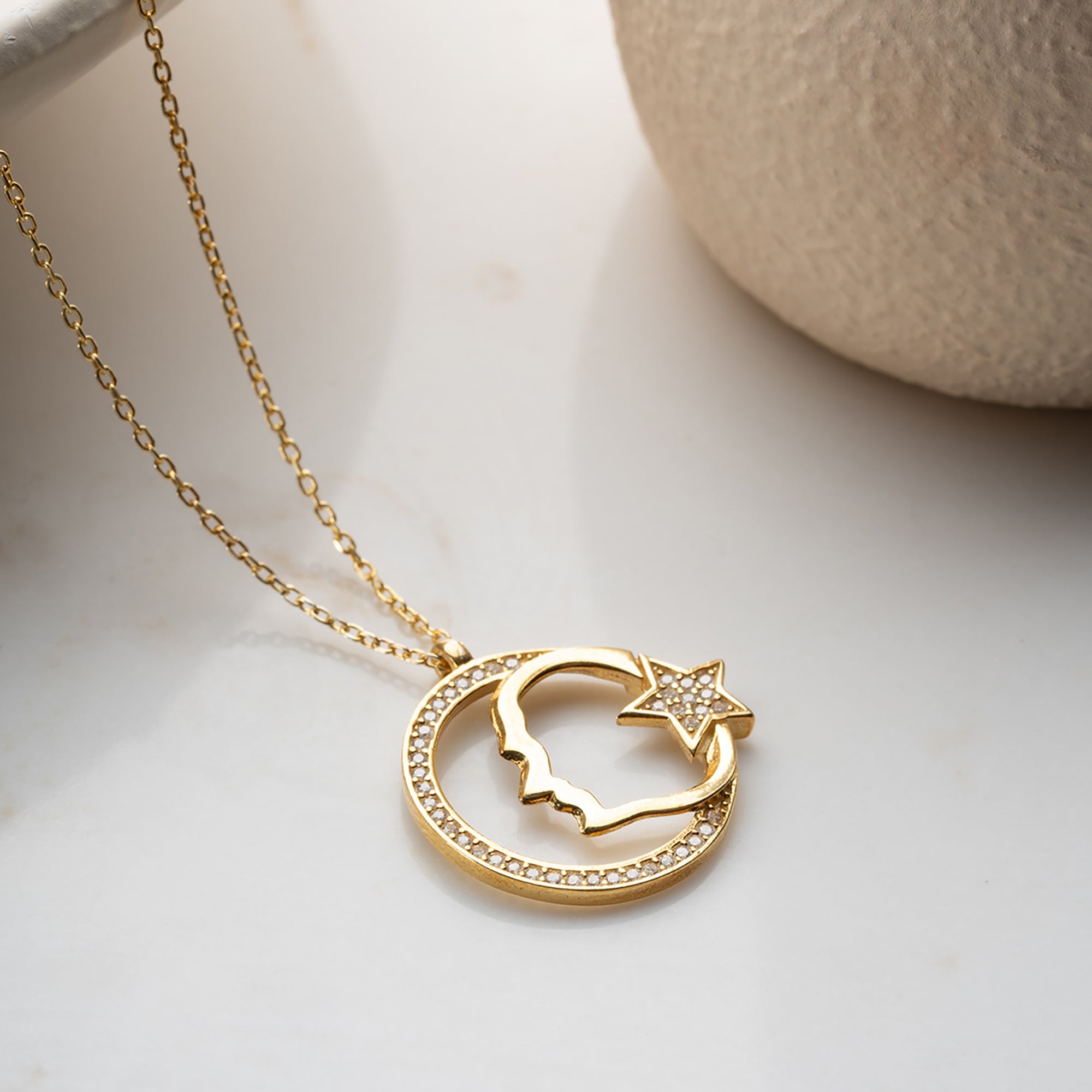 AYYILDIZ ATATÜRK KETTE | 925 SILBER