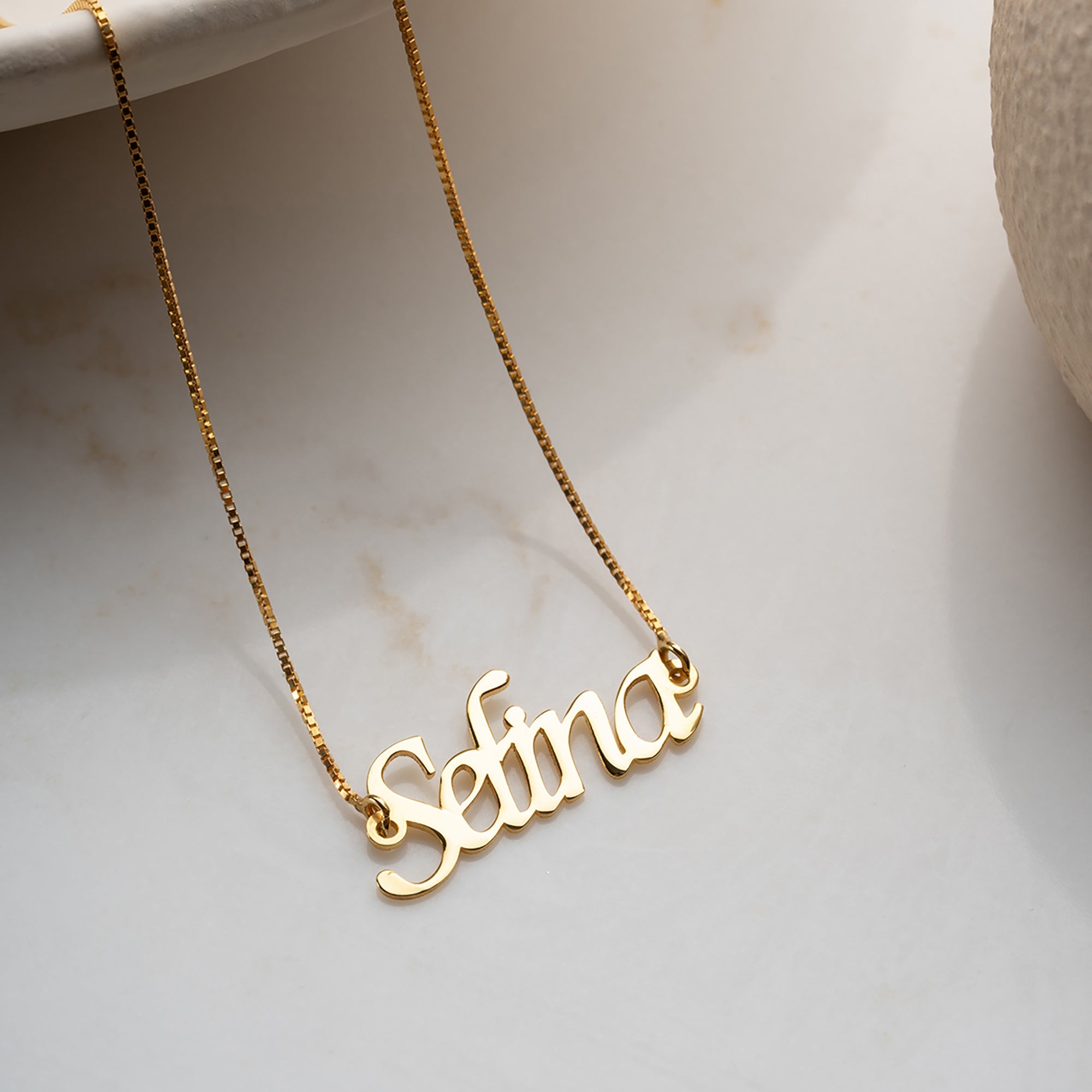 CUBIC NAMENS KETTE | 925 SILBER