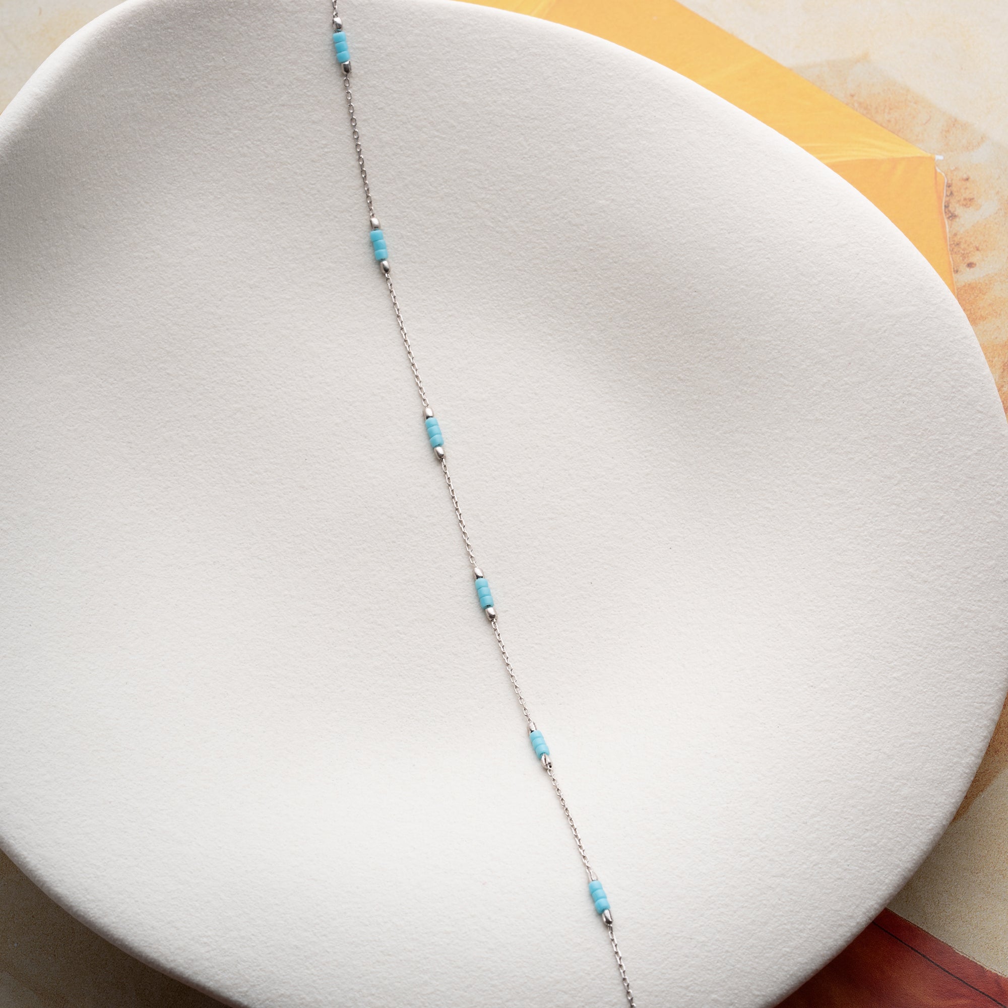 TURQELLE FUSSKETTE | 925 SILBER.