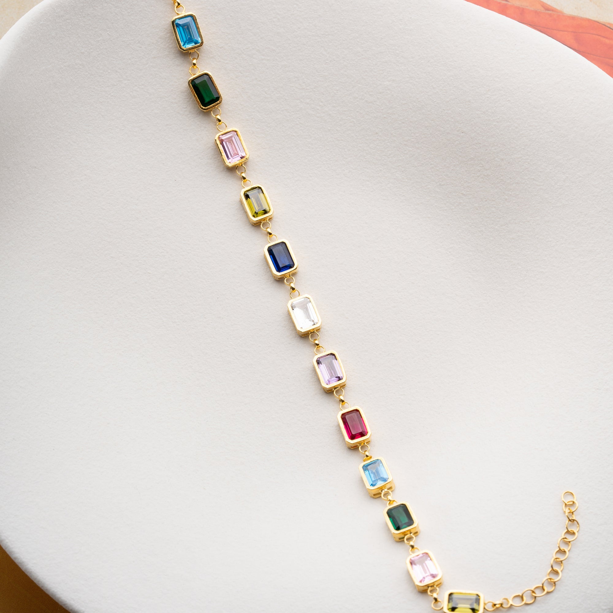 RUBIY ARMBAND | 925 SILBER