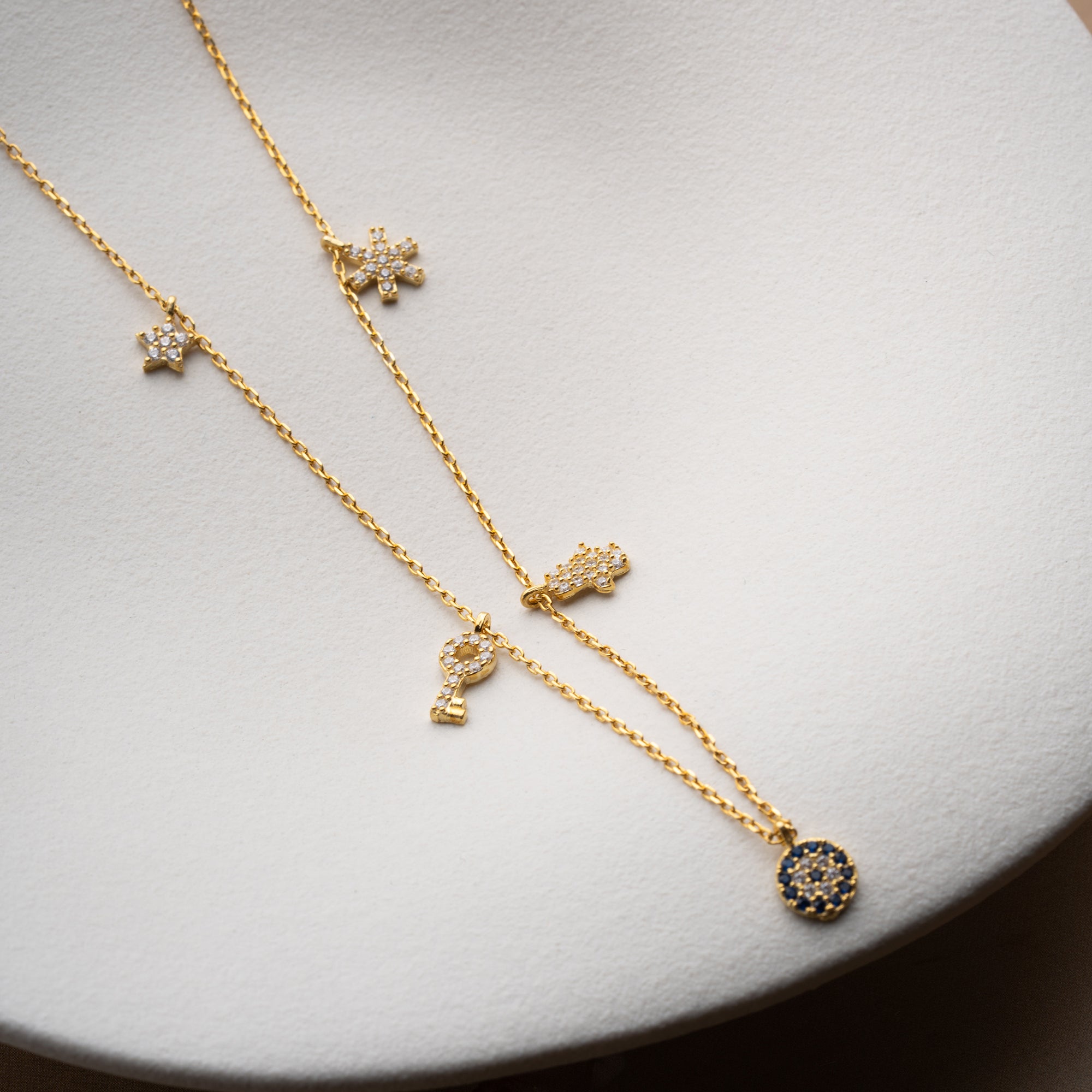 NAZAR CHARM KETTE | 925 SILBER