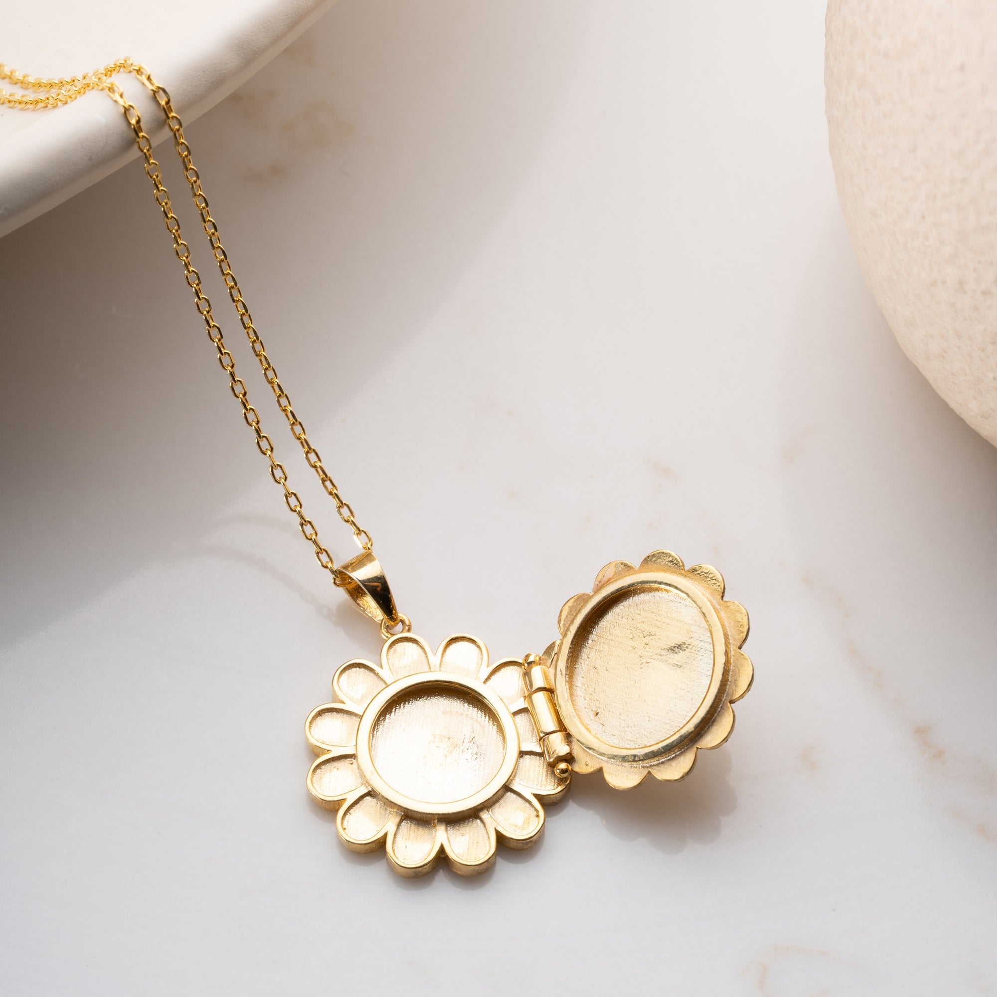 SUNFLOWER KETTE | 925 SILBER