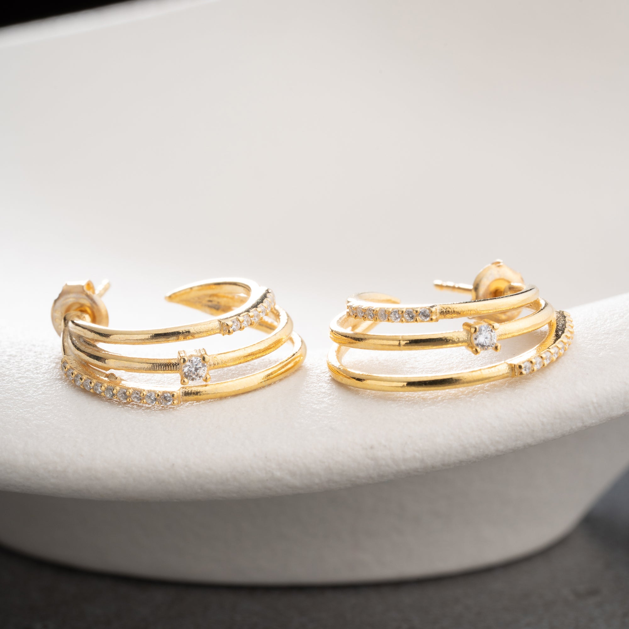 TIBEMI OHRRINGE | 925 SILBER