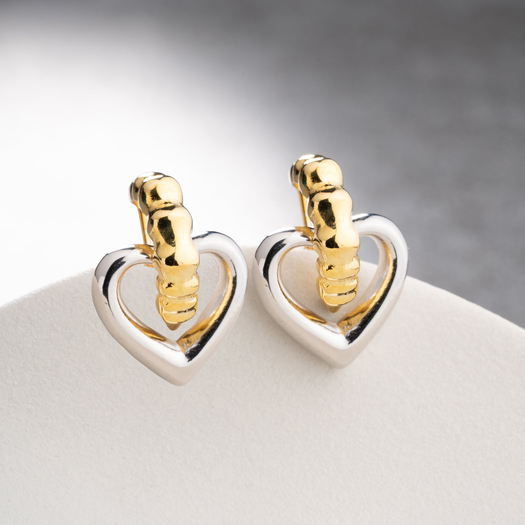 TOTI HEART OHRRINGE | 925 SILBER