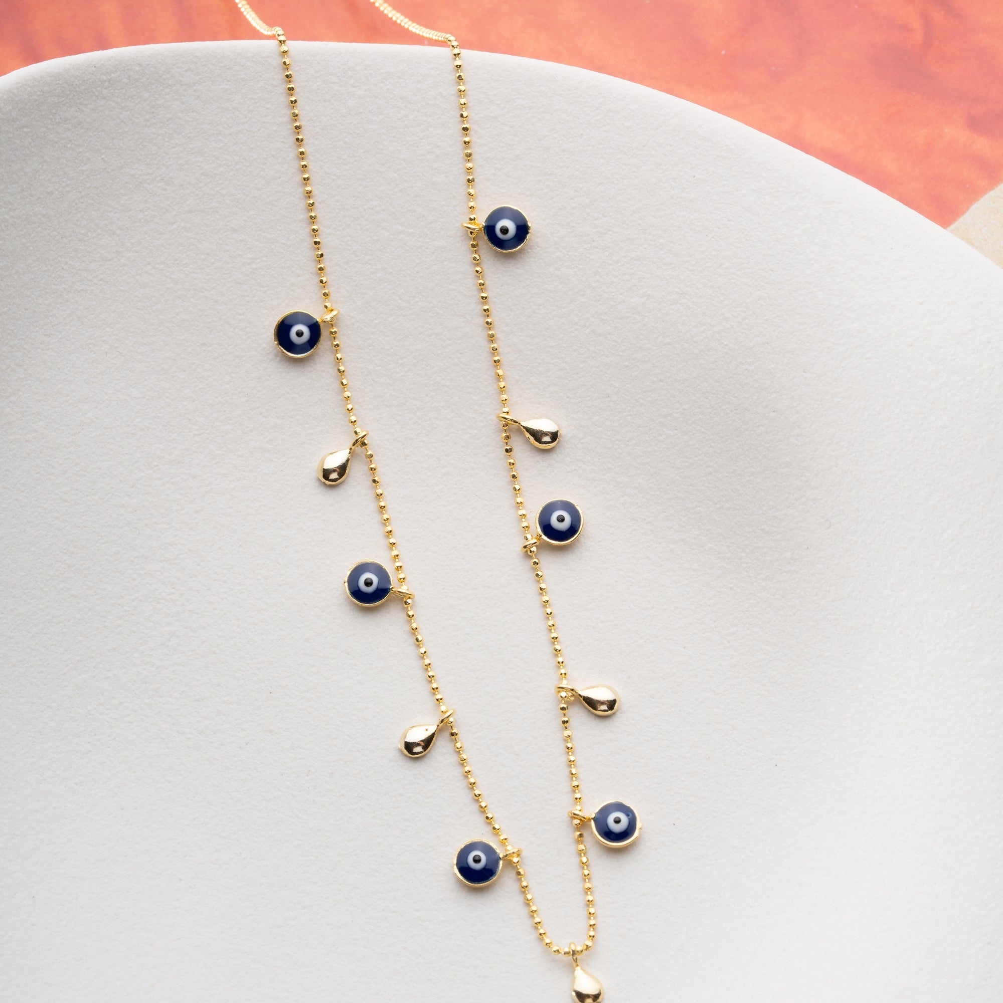 DROP X NAZAR KETTE | 925 SILBER