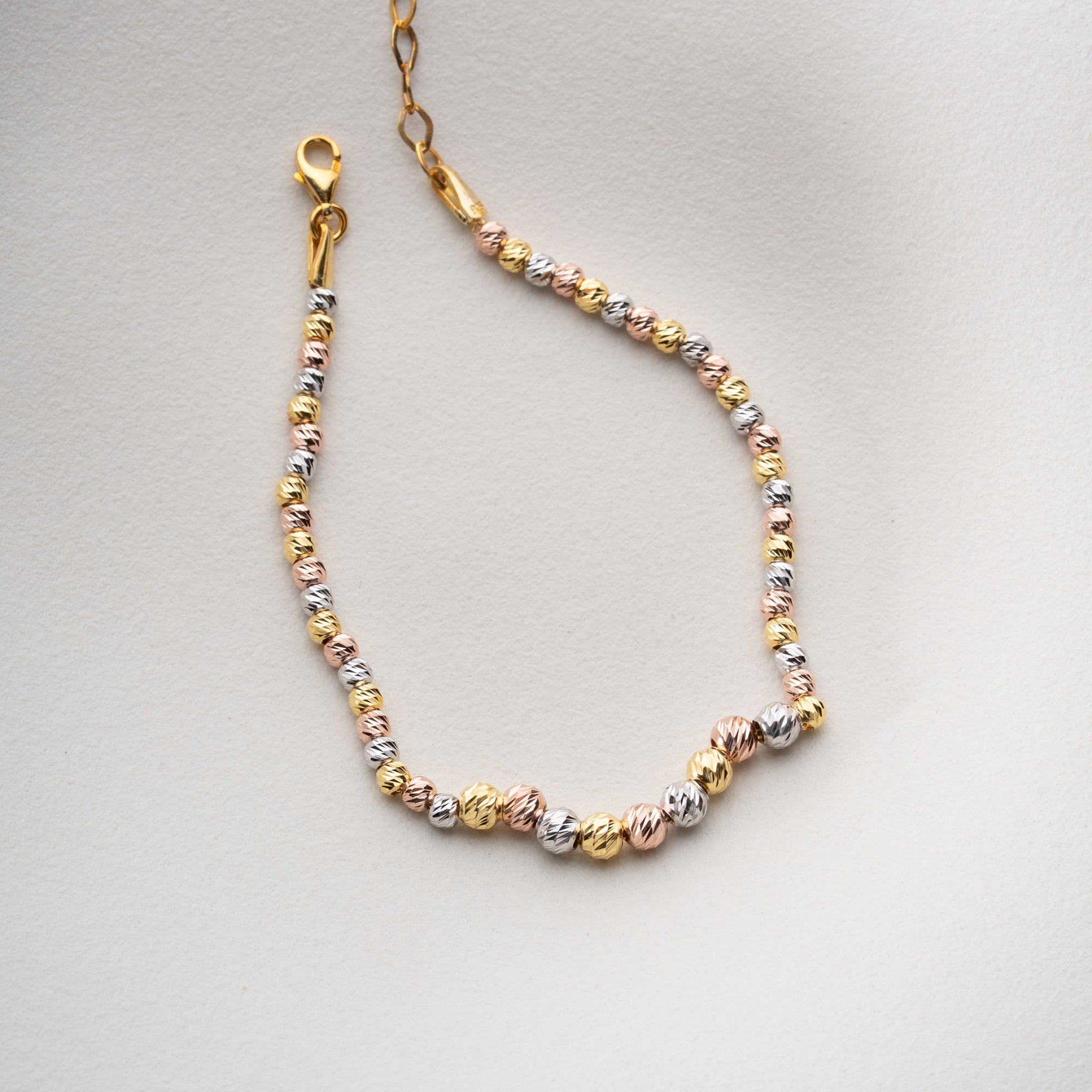 TRICOLOR DORIKA ARMBAND | 925 SILBER