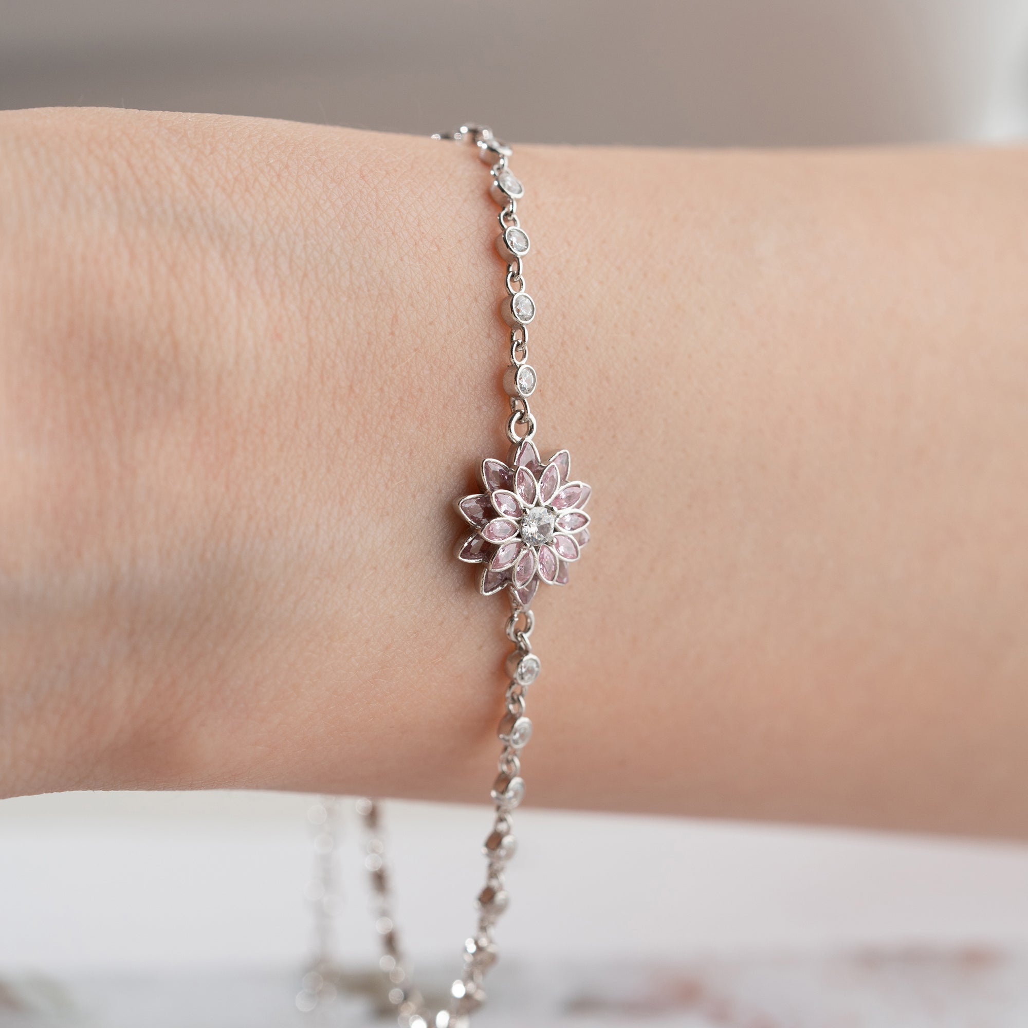 LOTUS ARMKETTE | 925 SILBER