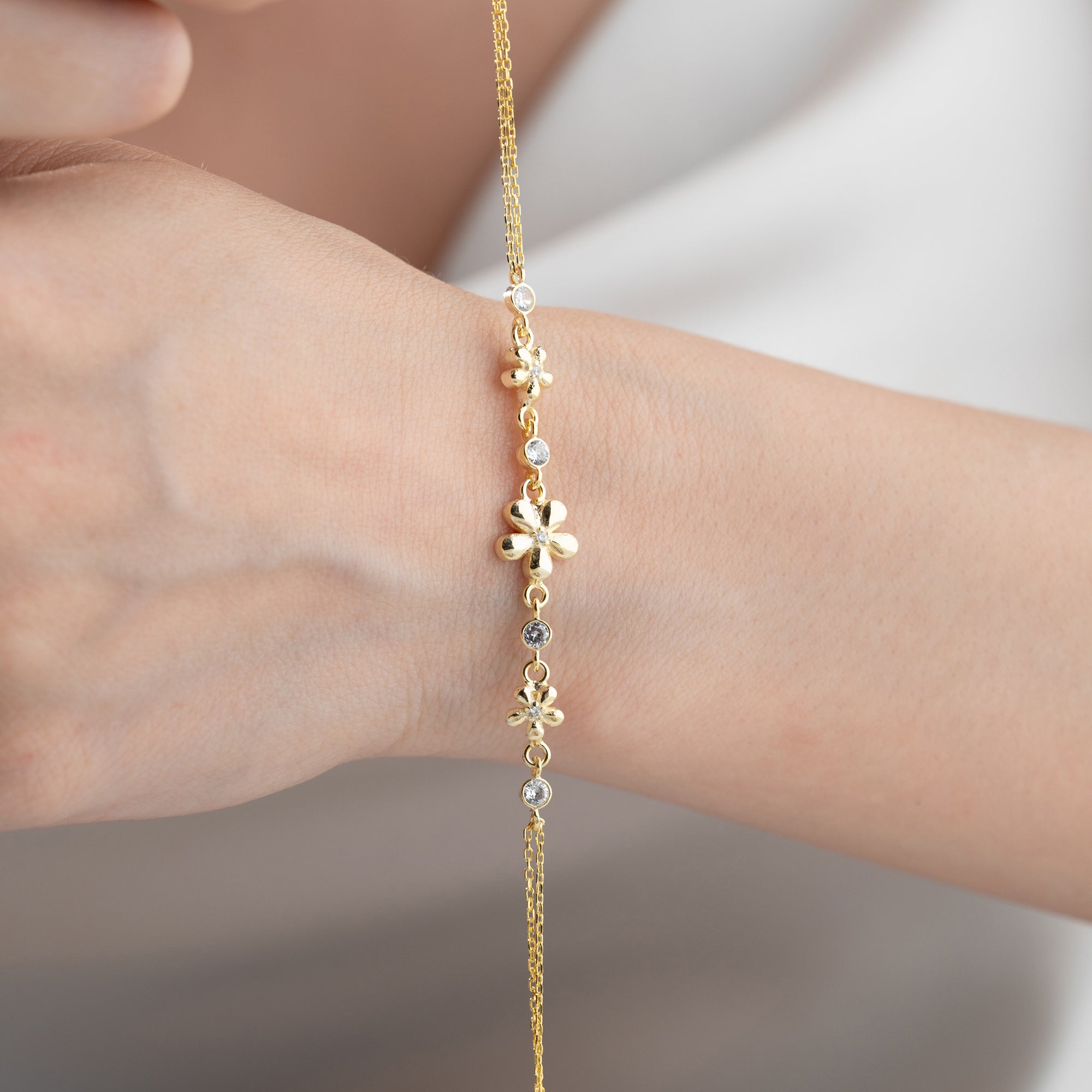 LENNIE DAISY ARMKETTE | 925 SILBER