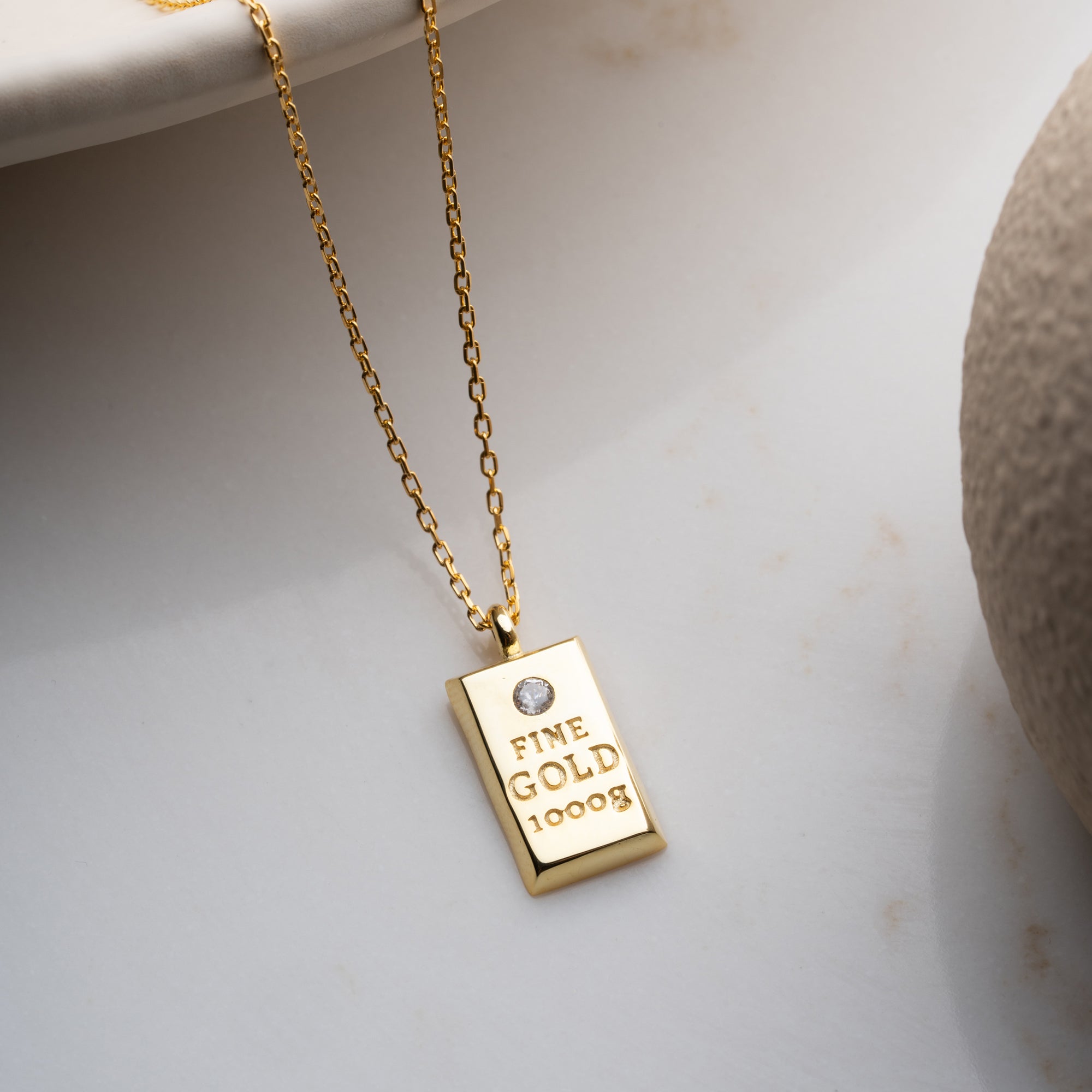 FINE GOLD KETTE | 925 SILBER