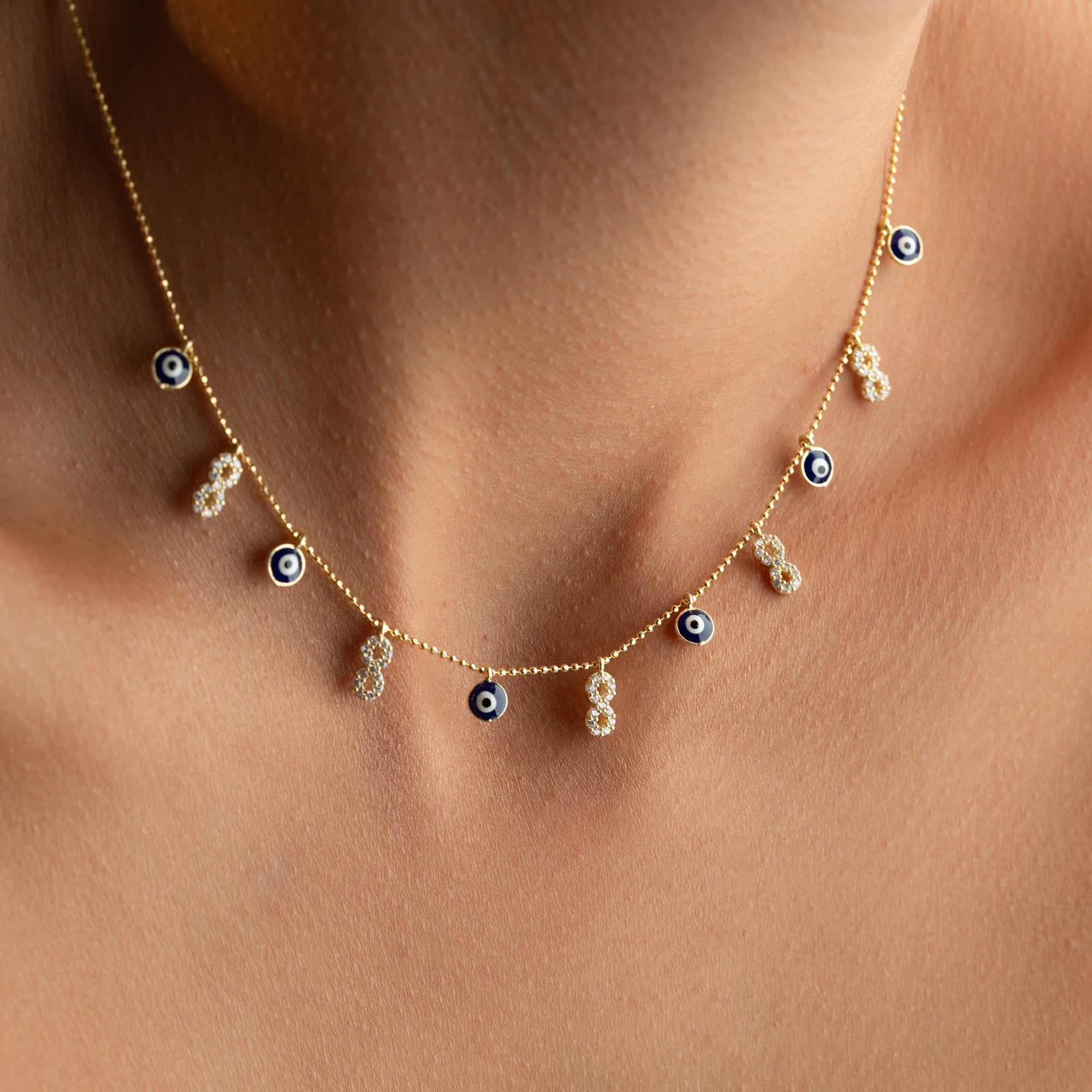 INFINITY X NAZAR KETTE | 925 SILBER