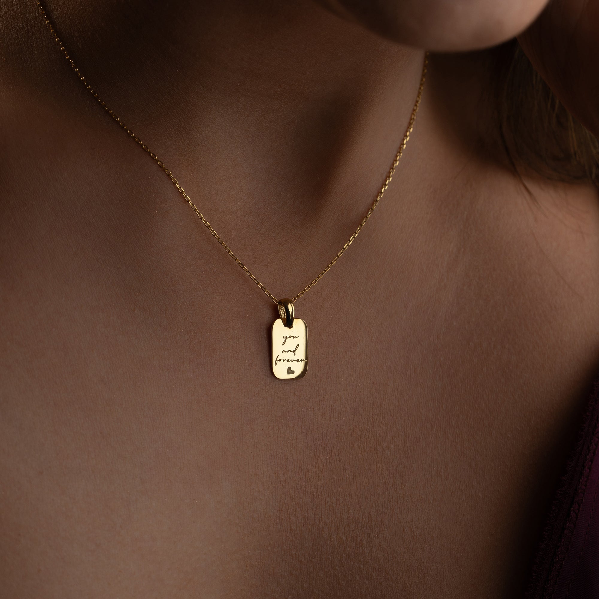 FOREVER LOVE HALSKETTE | 925 SILBER