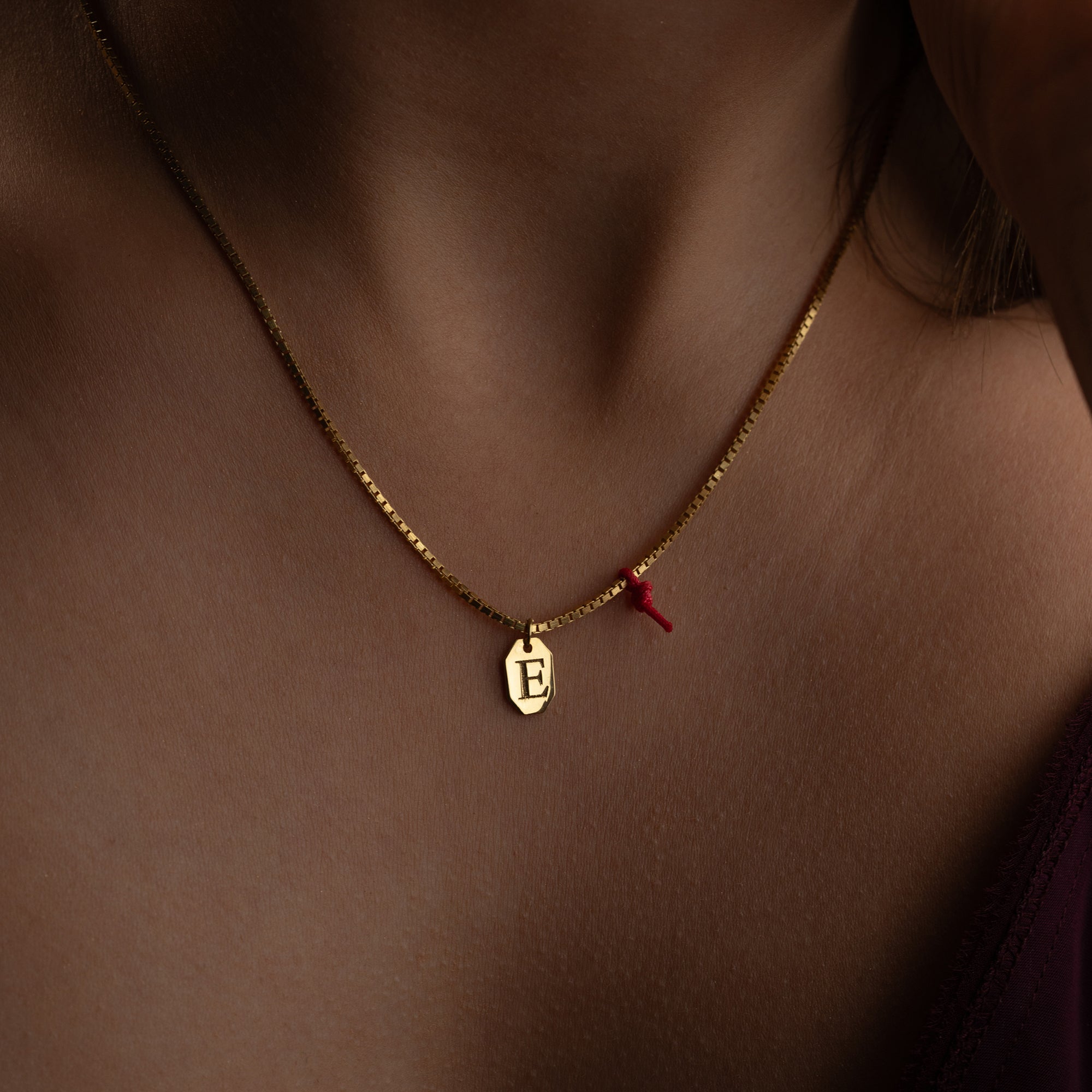 INITIAL HALSKETTE | 925 SILBER