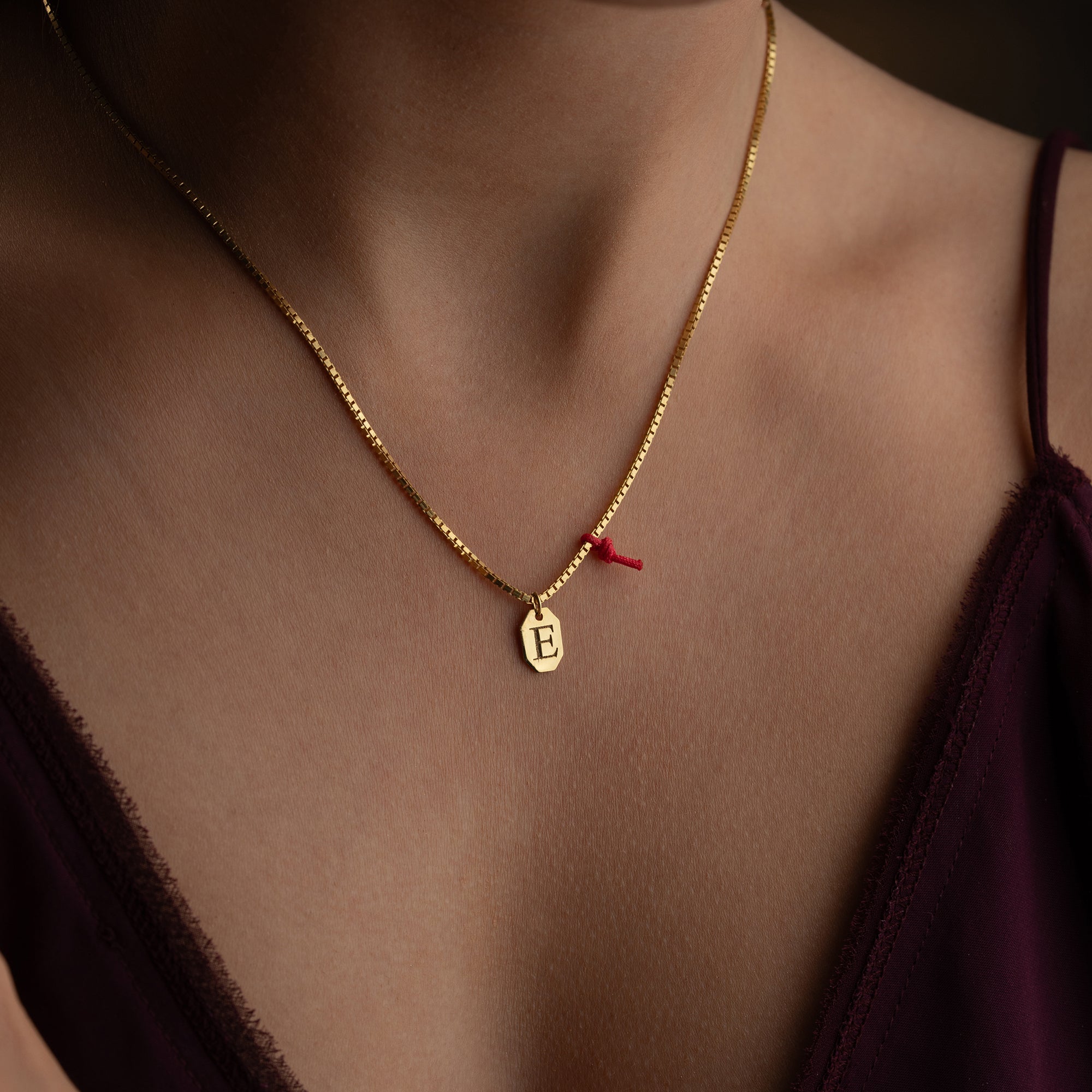 INITIAL HALSKETTE | 925 SILBER