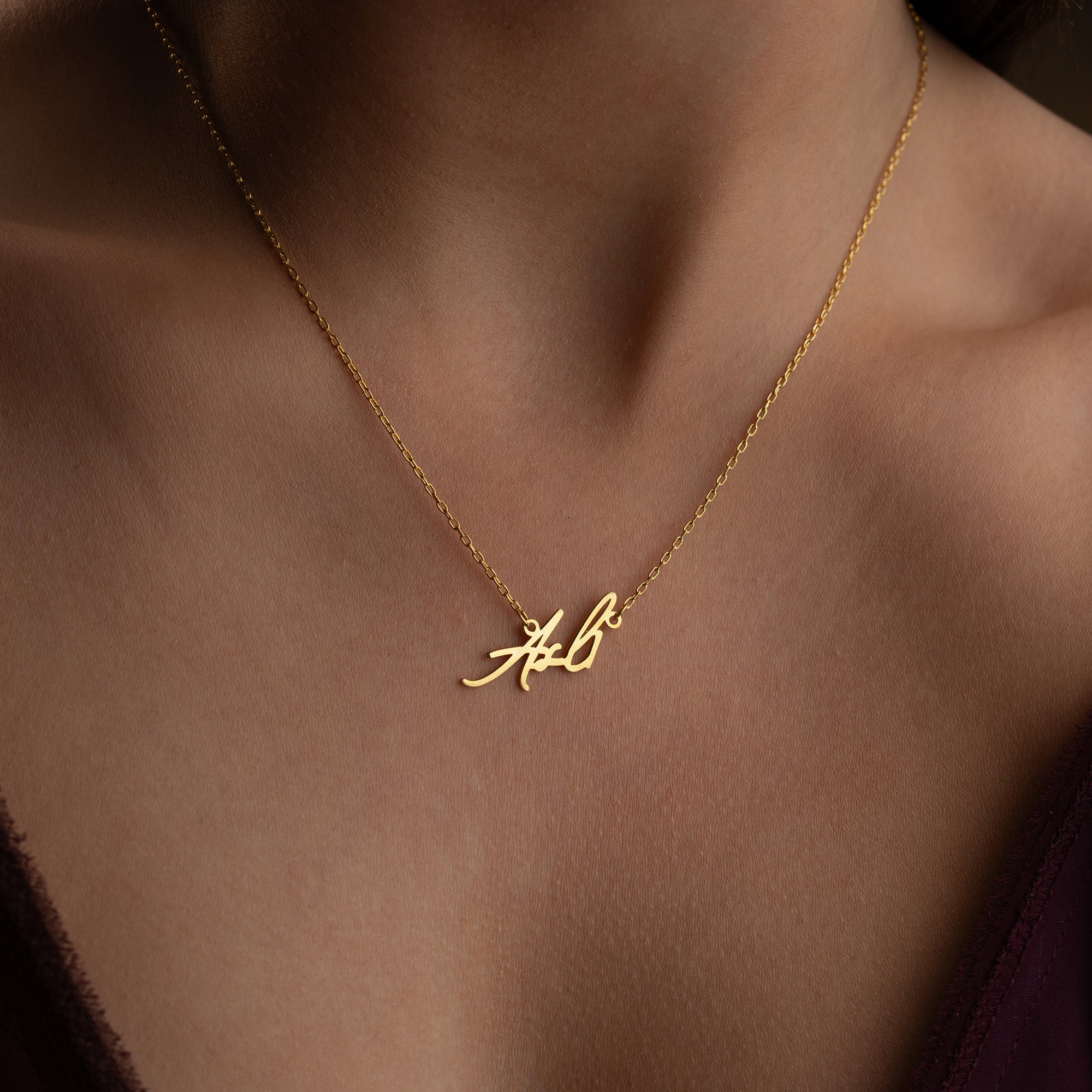 NAMENS HALSKETTE | 925 SILBER