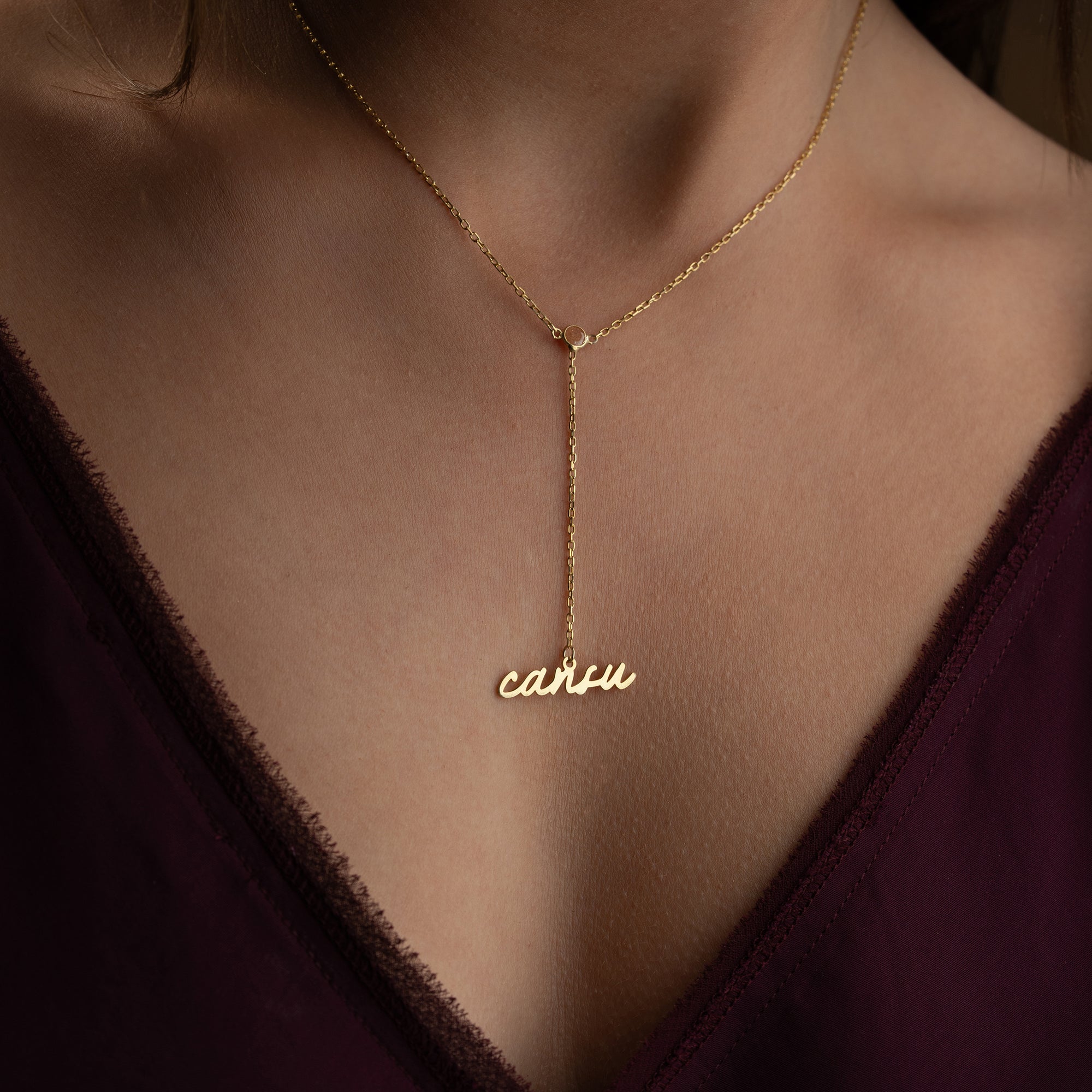 GEBURTSSTEIN Y NAMENSKETTE | 925 SILBER