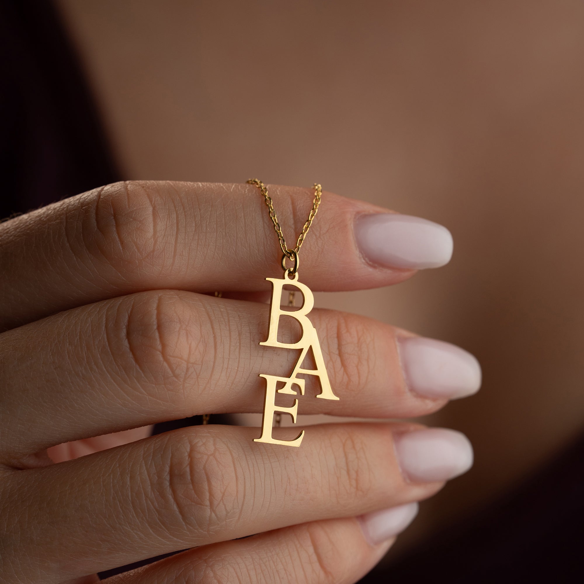 TRIPLE INITAL HALSKETTE | 925 SILBER