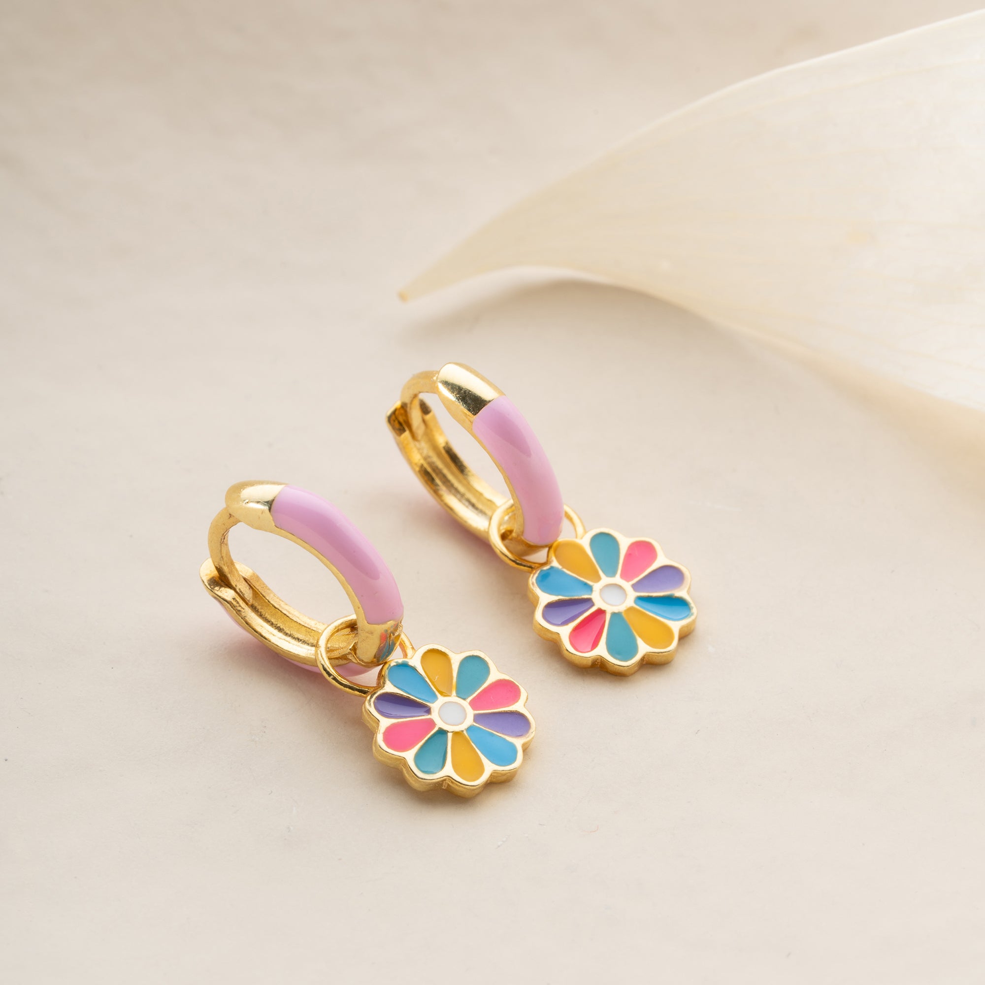 KINDER DAISY OHRRINGE| 925 SILBER