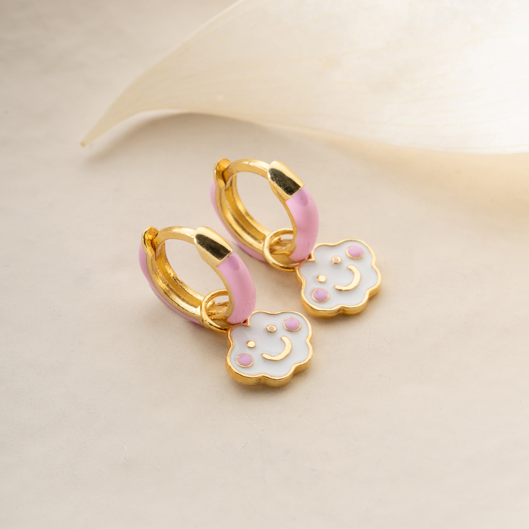 KINDER WOLKE OHRRINGE | 925 SILBER