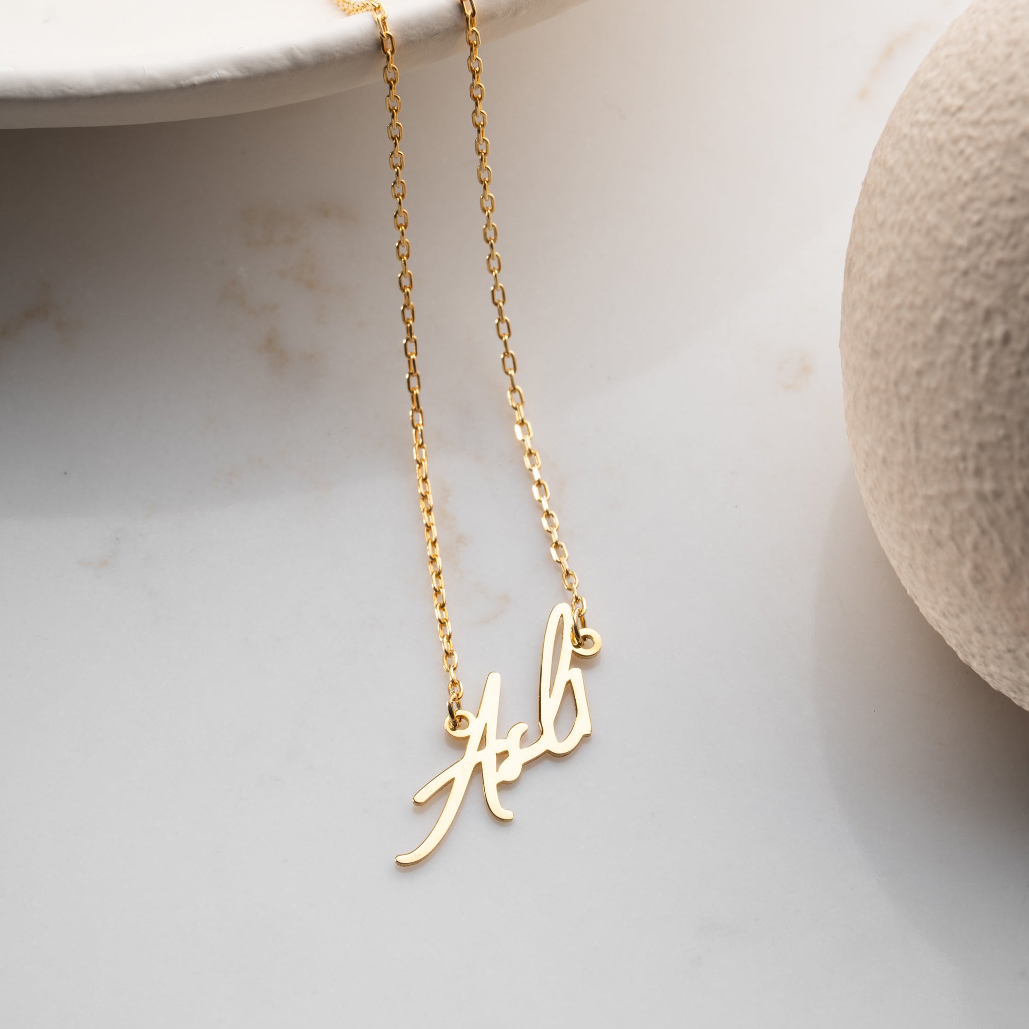 NAMENS HALSKETTE | 925 SILBER