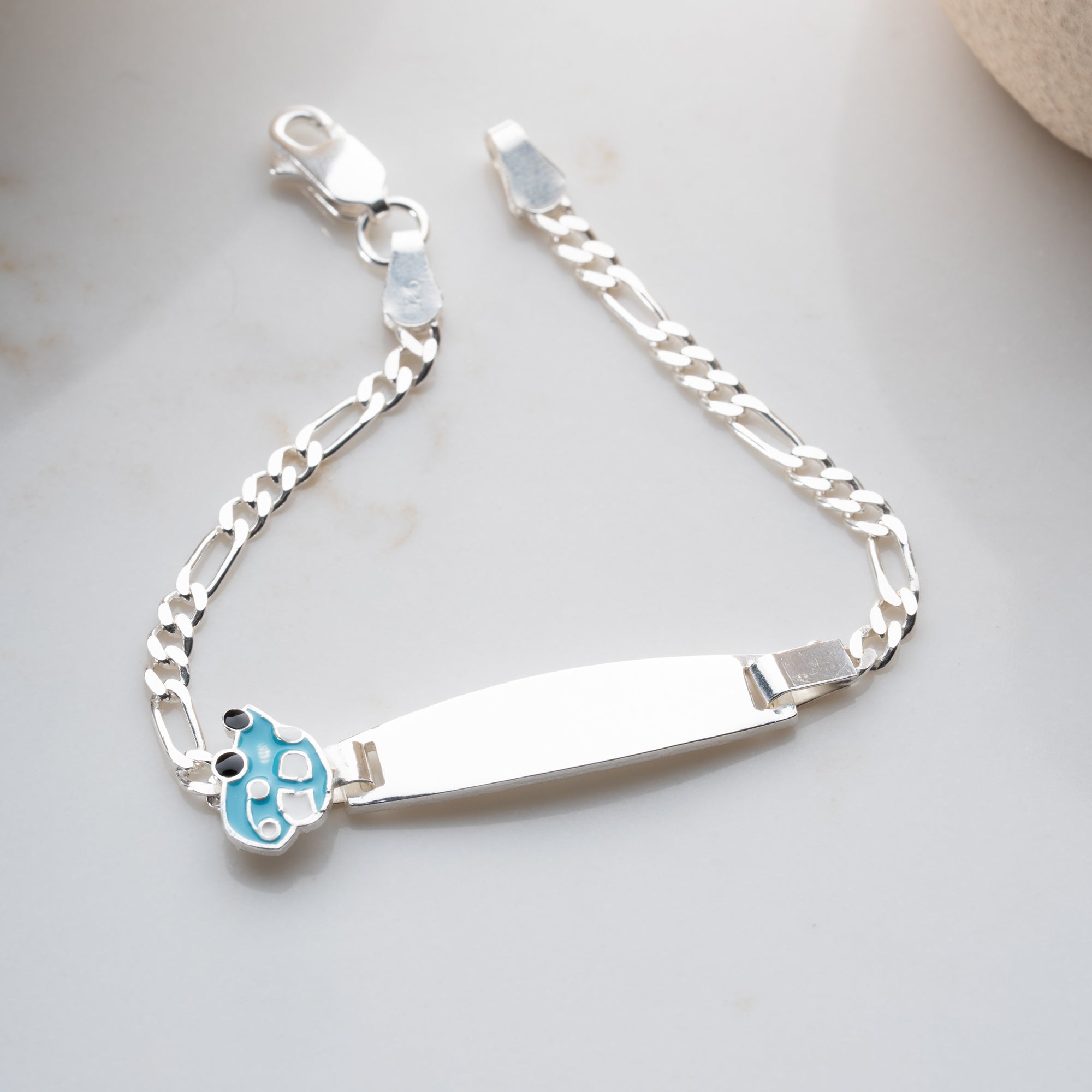 NIEDLICHES AUTO KINDER ARMBAND | 925 SILBER