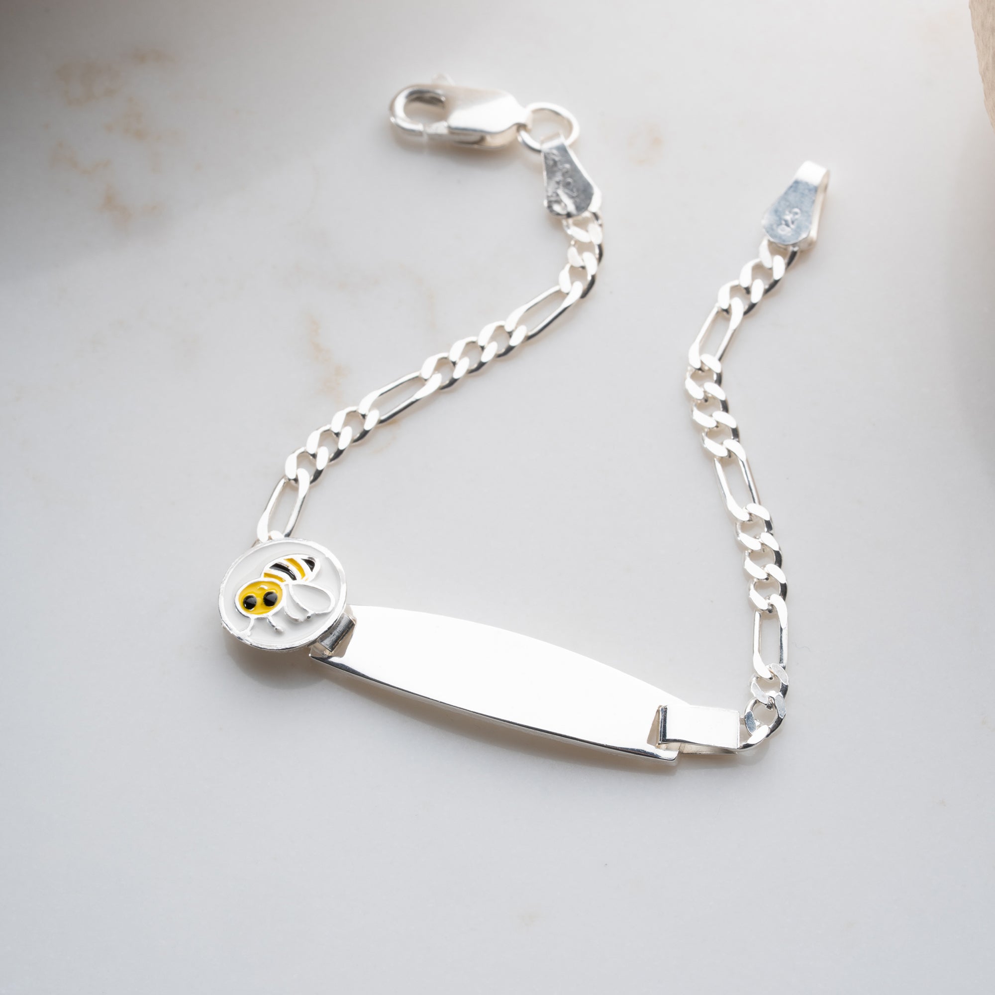 SÜßE BIENE KINDER ARMBAND | 925 SILBER