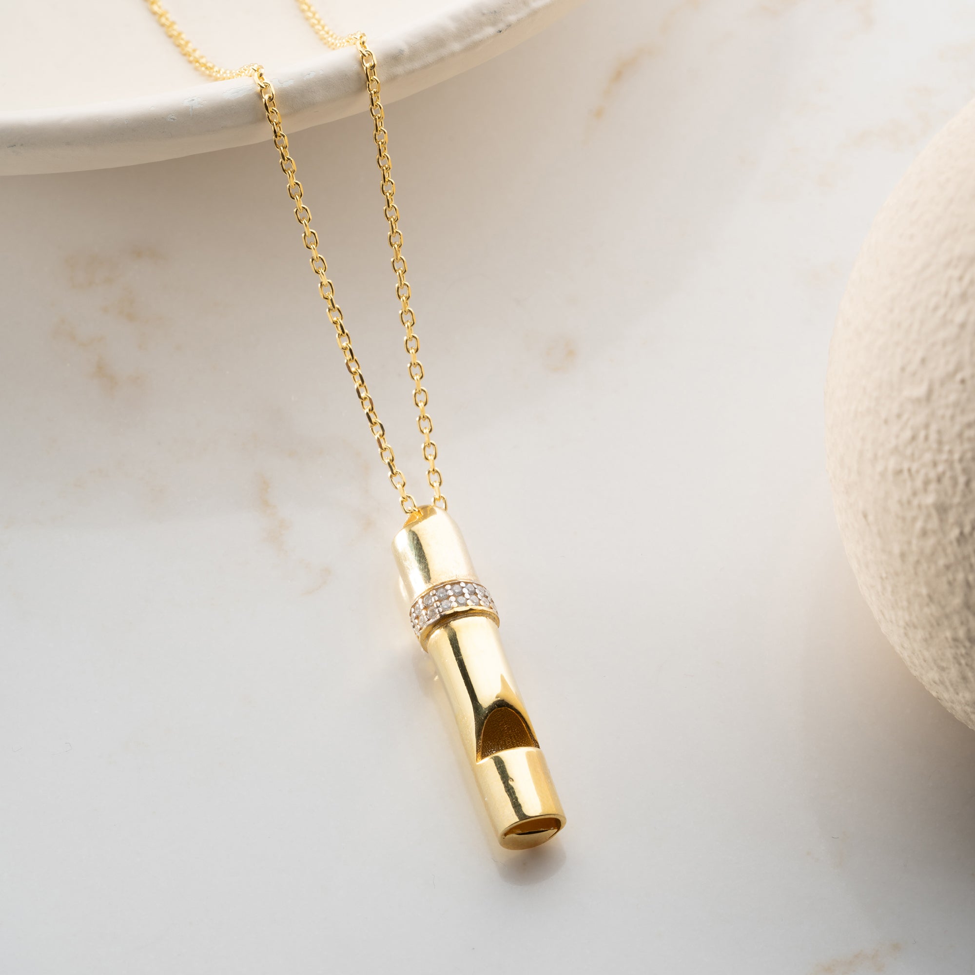 PFEIFE HALSKETTE | 925 SILBER