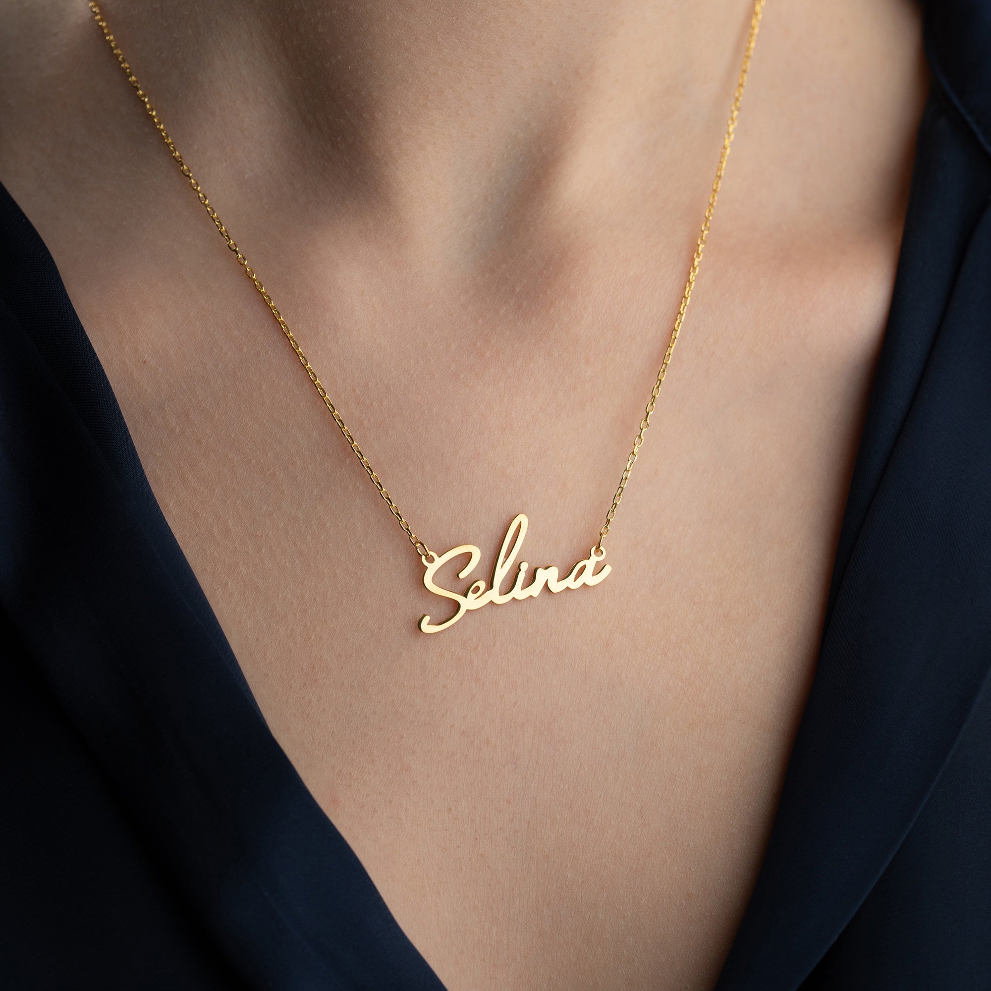 NAMENSKETTE SCHRIFTART CAPETOWN | 925 SILBER