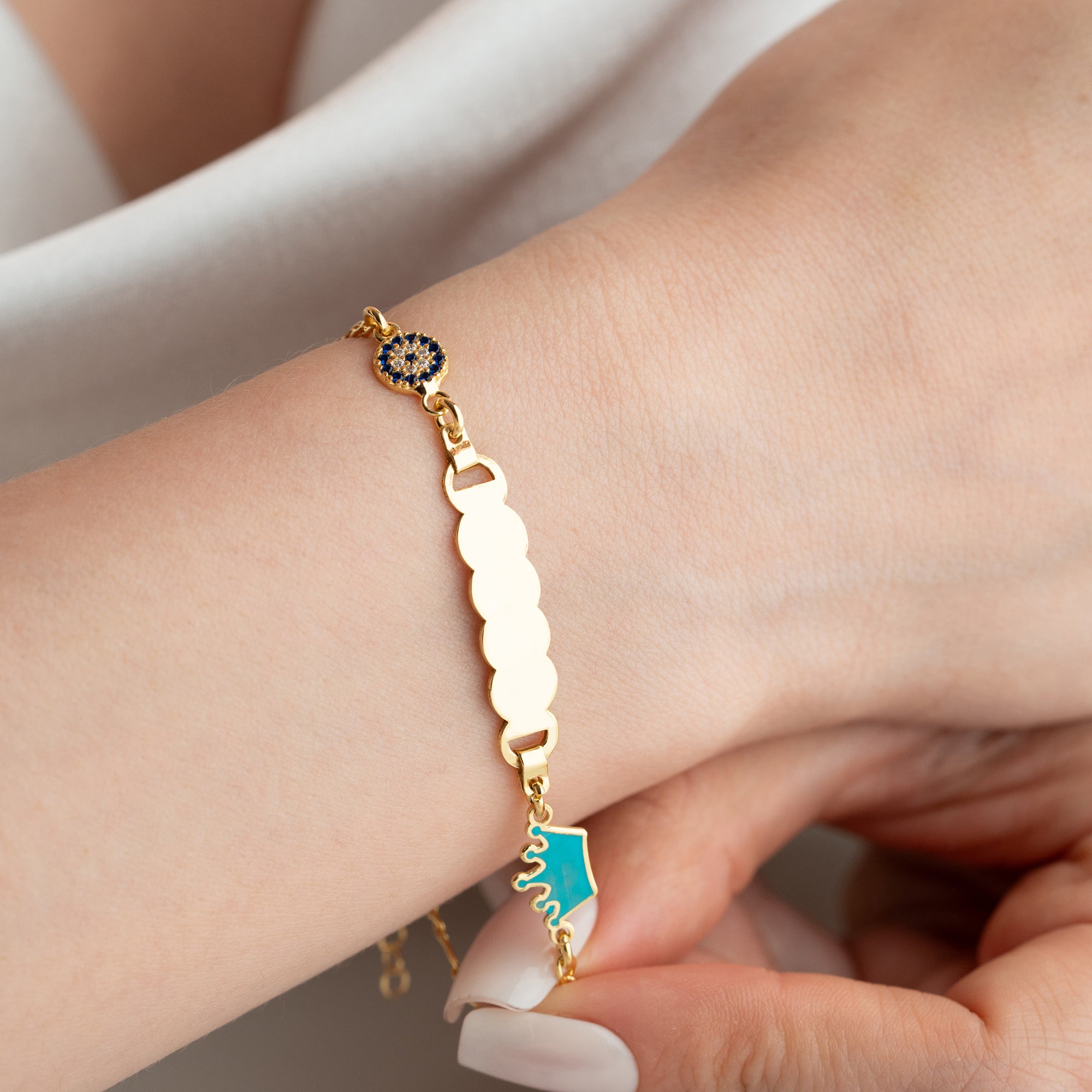 KÖNIG KINDER ARMBAND | 925 SILBER