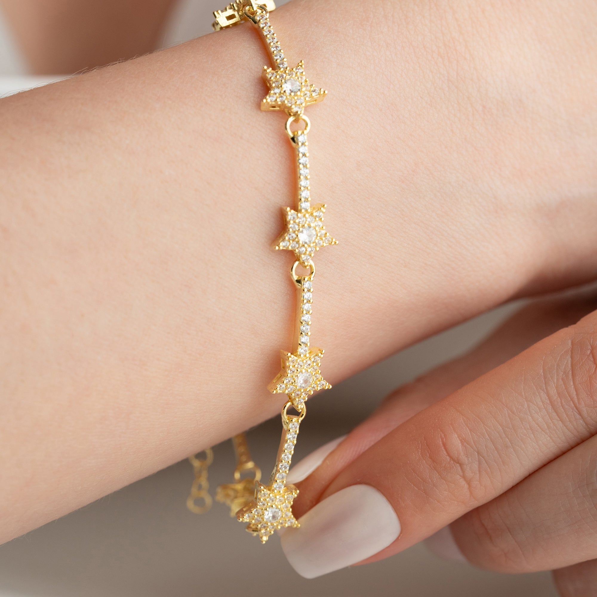 ICED STERN ARMBAND | 925 SILBER