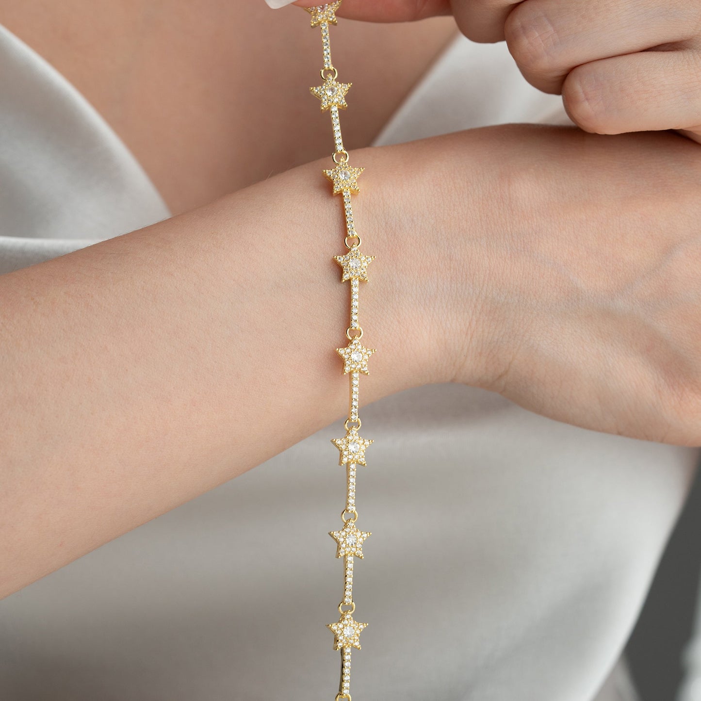 ICED STERN ARMBAND | 925 SILBER