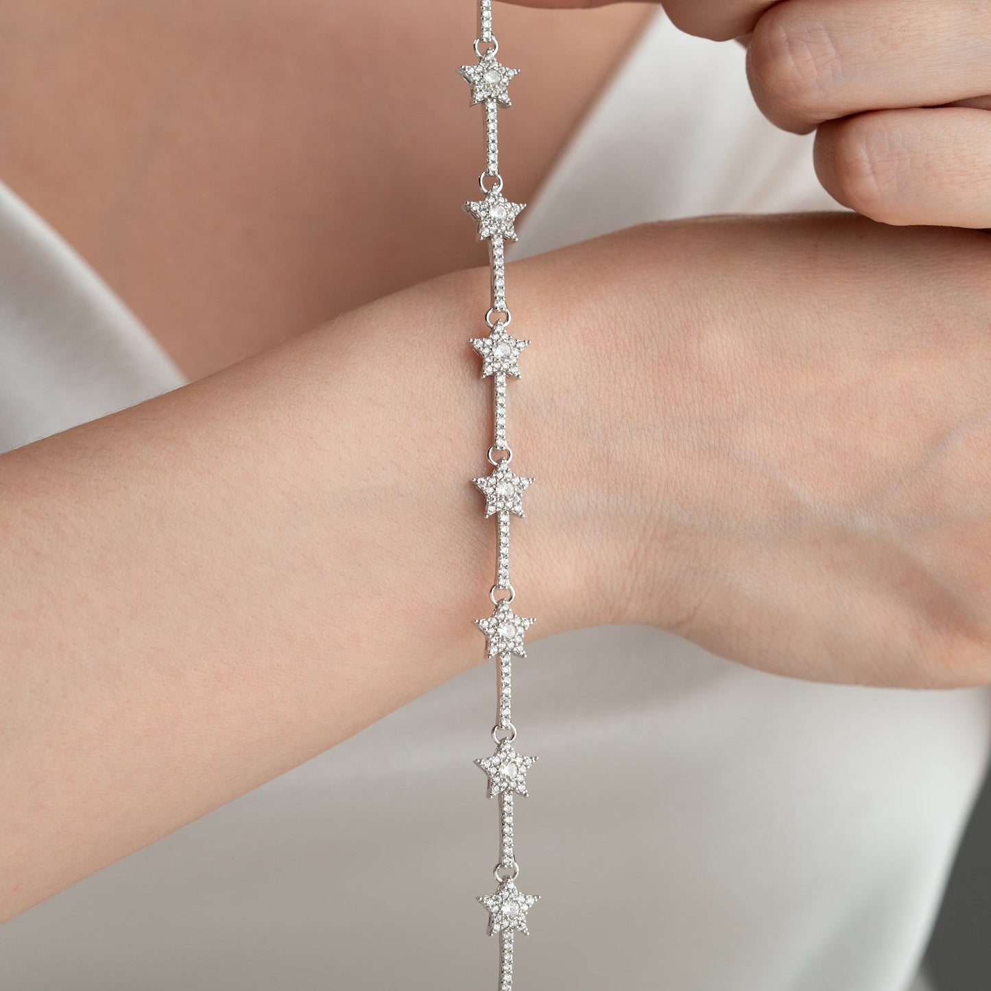 ICED STERN ARMBAND | 925 SILBER