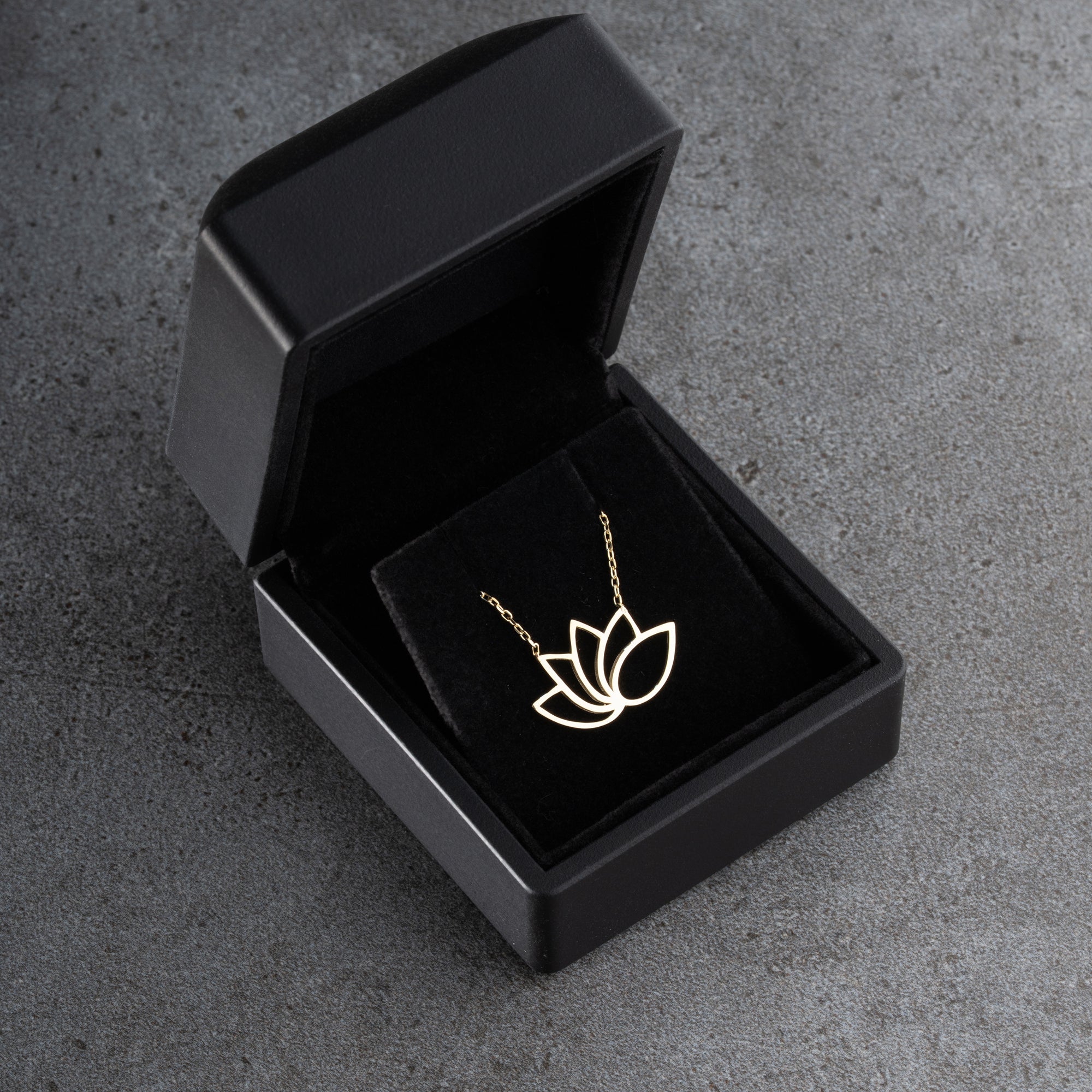 BASIC LOTUS HALSKETTE | 925 SILBER