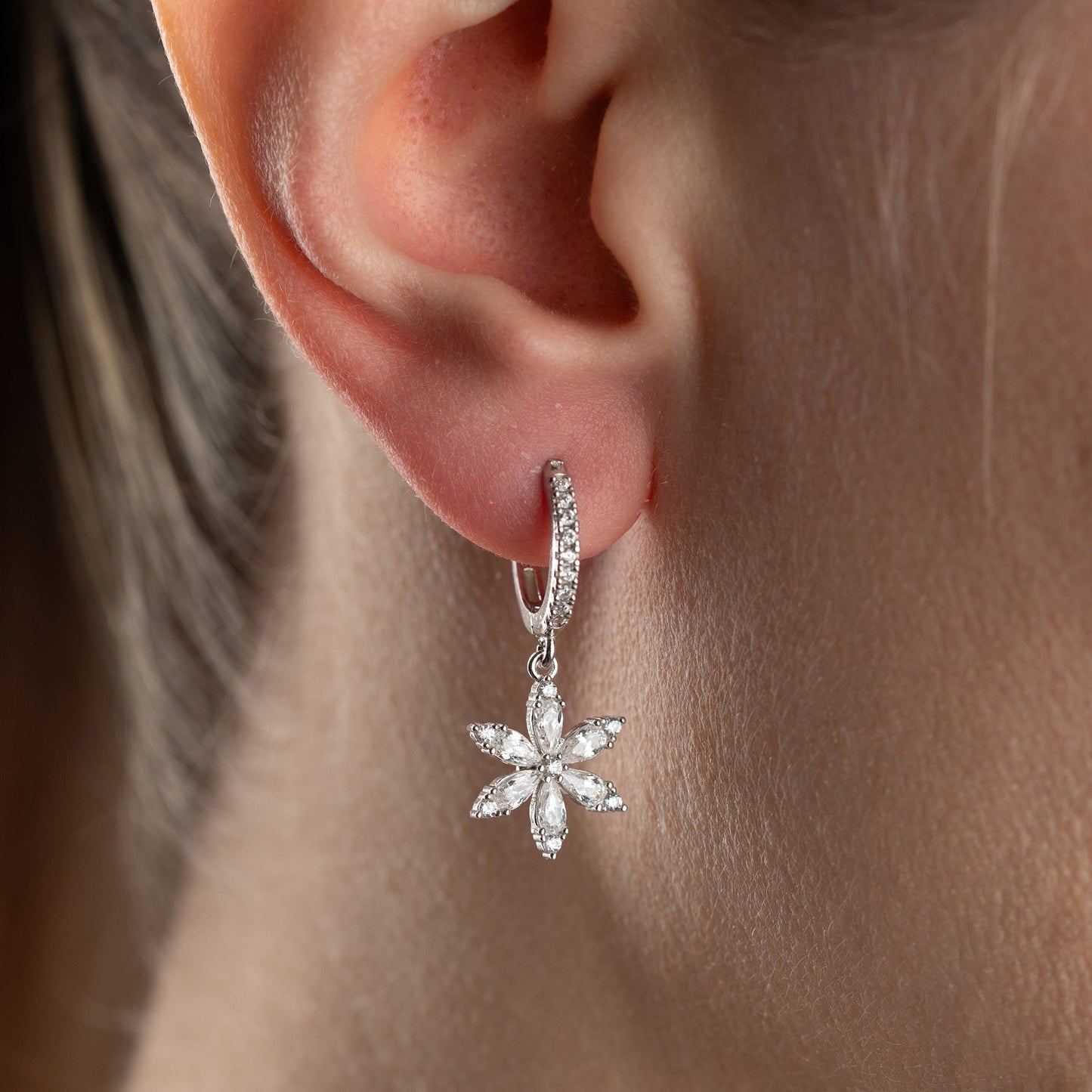 POLARIS OHRRINGE | 925 SILBER