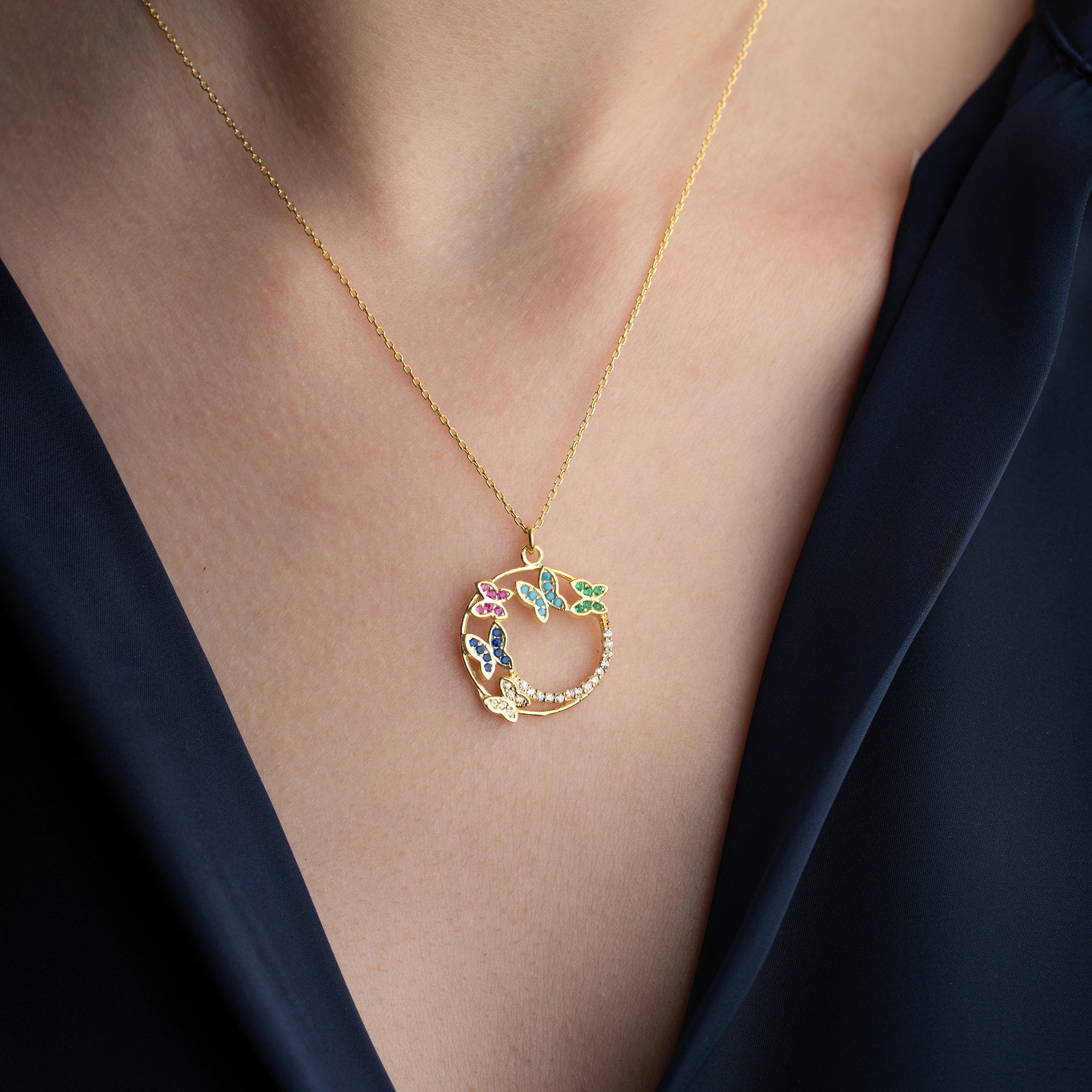 AVELINE HALSKETTE | 925 SILBER