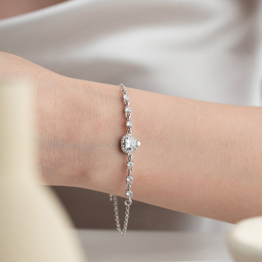 DROP STONE ARMBAND | 925 SILBER