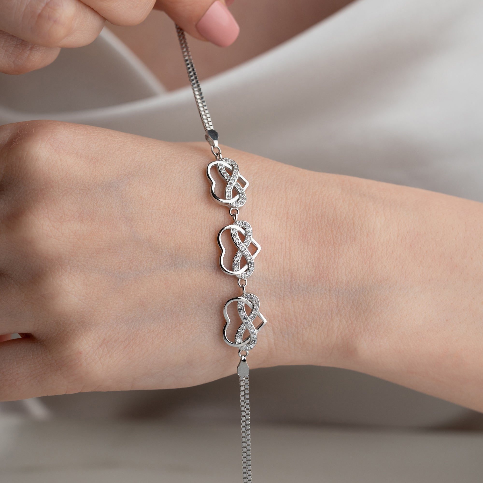 INFINITY ARMBAND | 925 SILBER