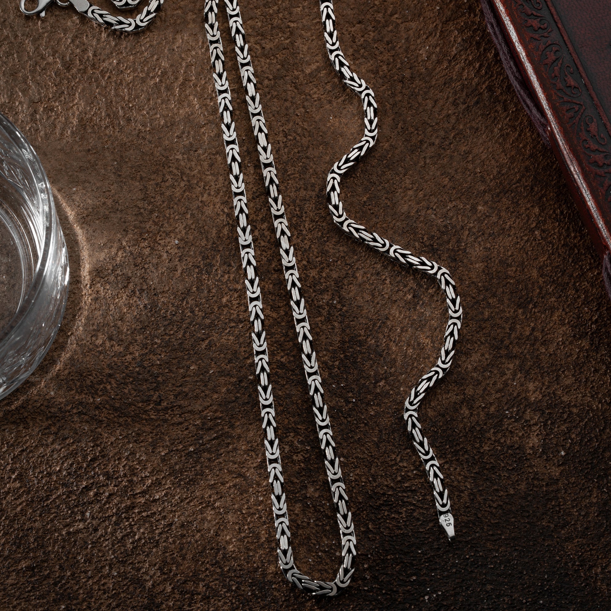 KÖNIGSKETTE 4 MM SET | 925 SILBER.