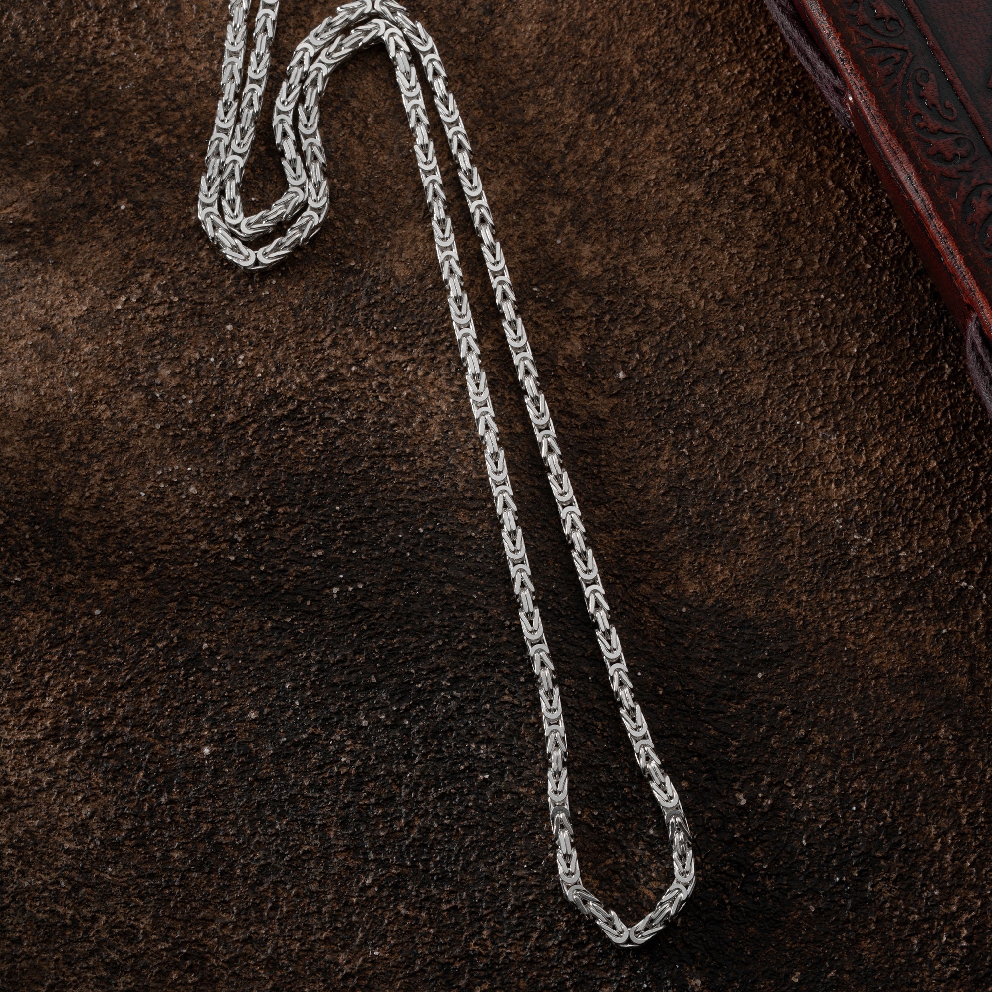 KÖNIGSKETTE 4 MM GLANZ | 925 SILBER.