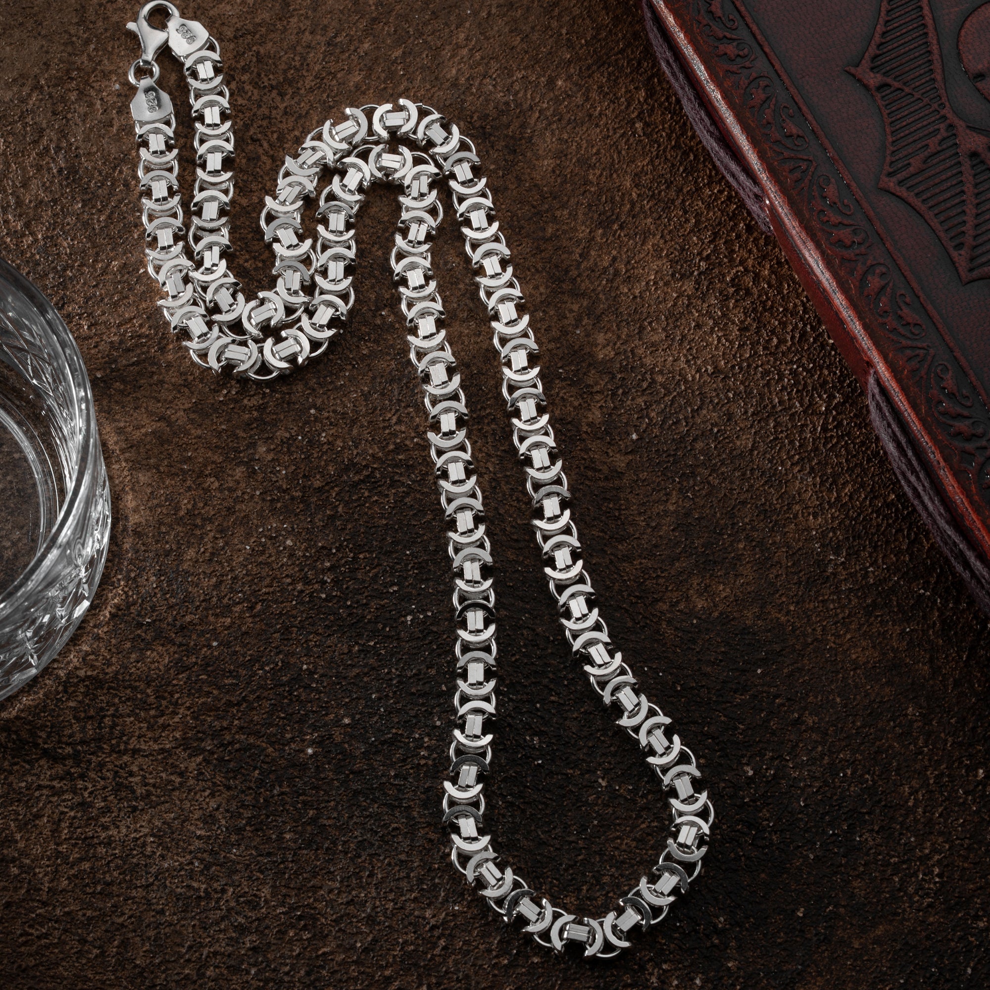 KÖNIGSKETTE FLACH | 925 SILBER.