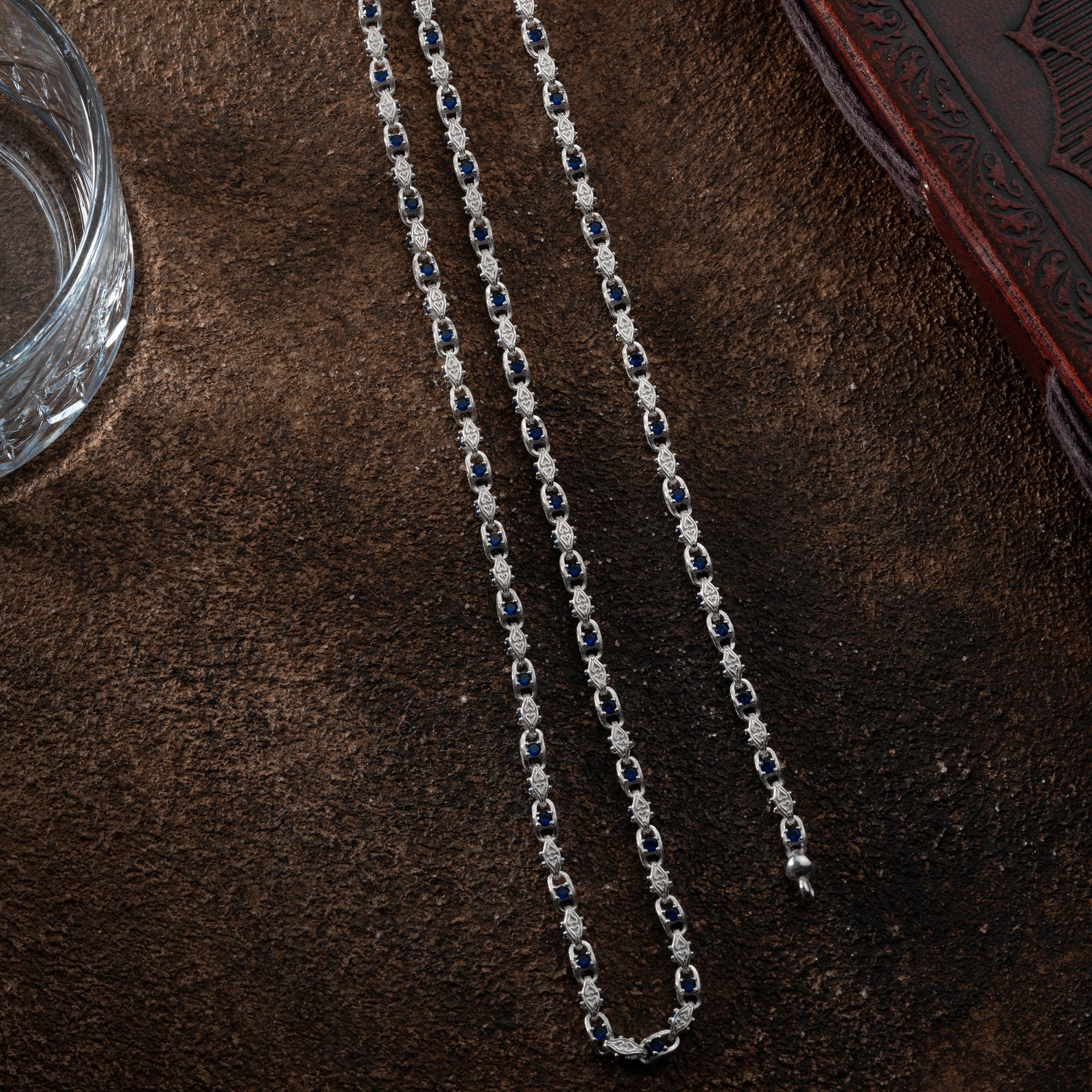 ANKER BLUE DIAMOND SET | 925 SILBER.