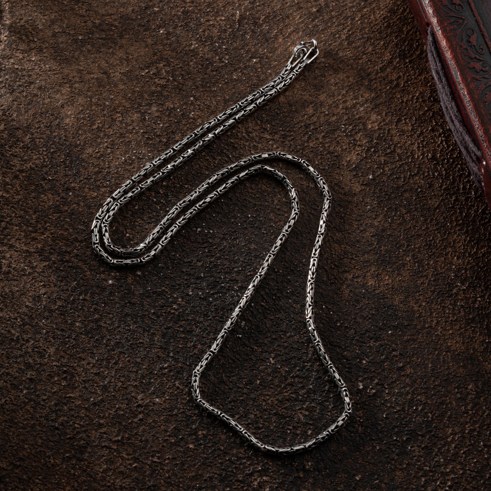 OVAL KÖNIGSKETTE 2MM HALSKETTE | 925 SILBER.