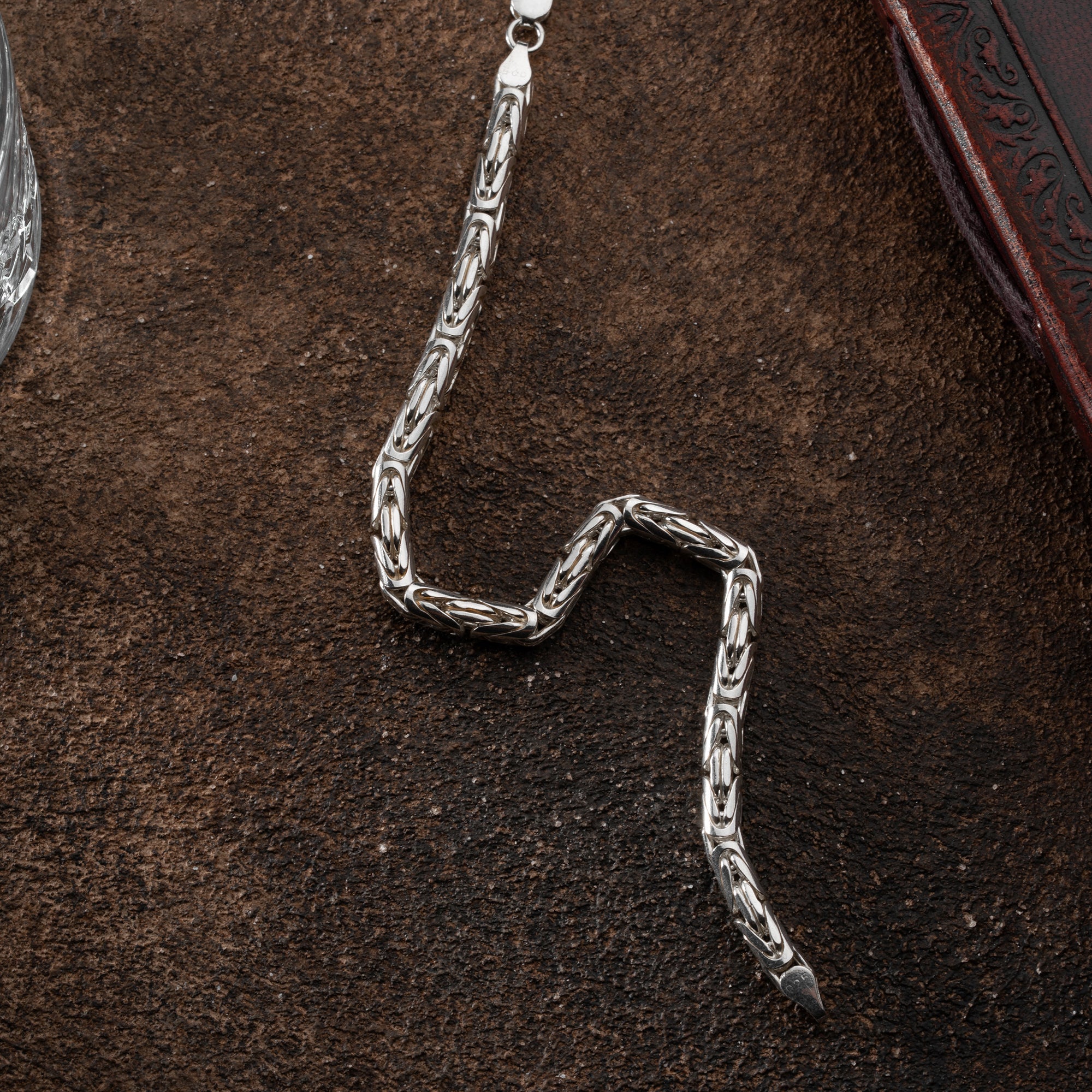 KÖNIGSARMBAND OVAL 5MM | 925 SILBER.