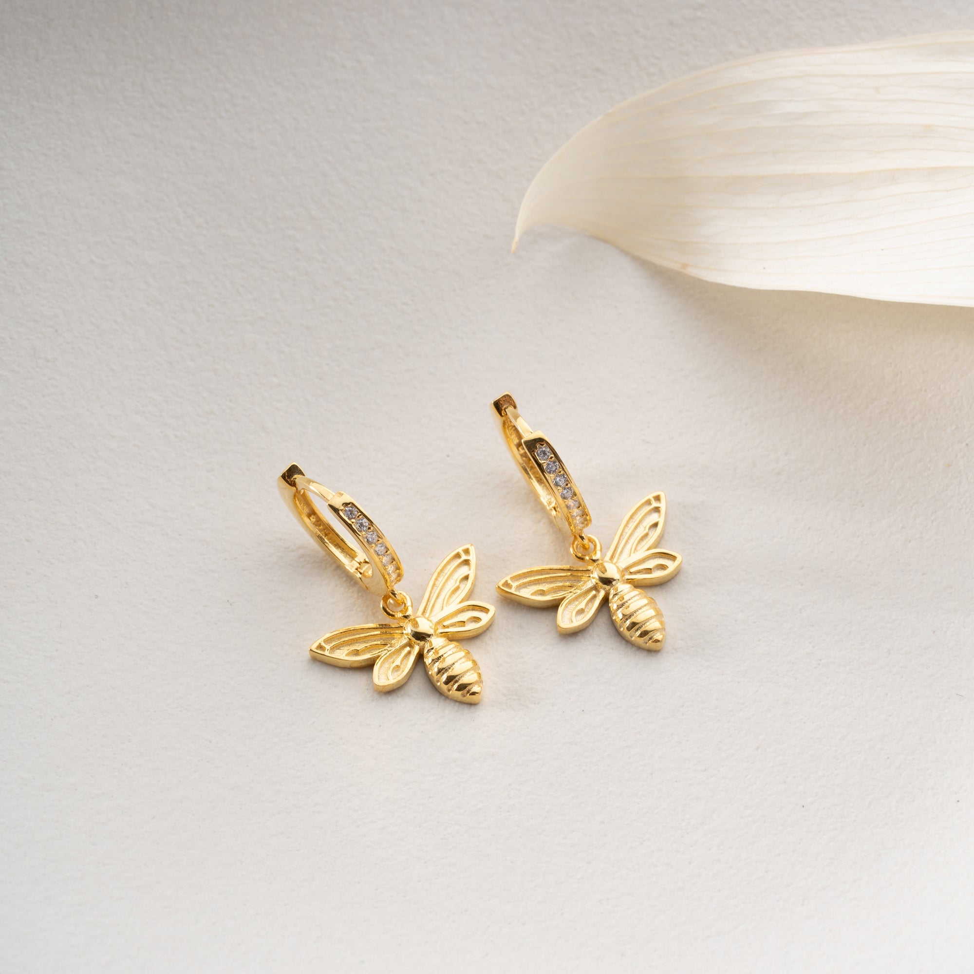 BEE OHRRINGE | 925 SILBER